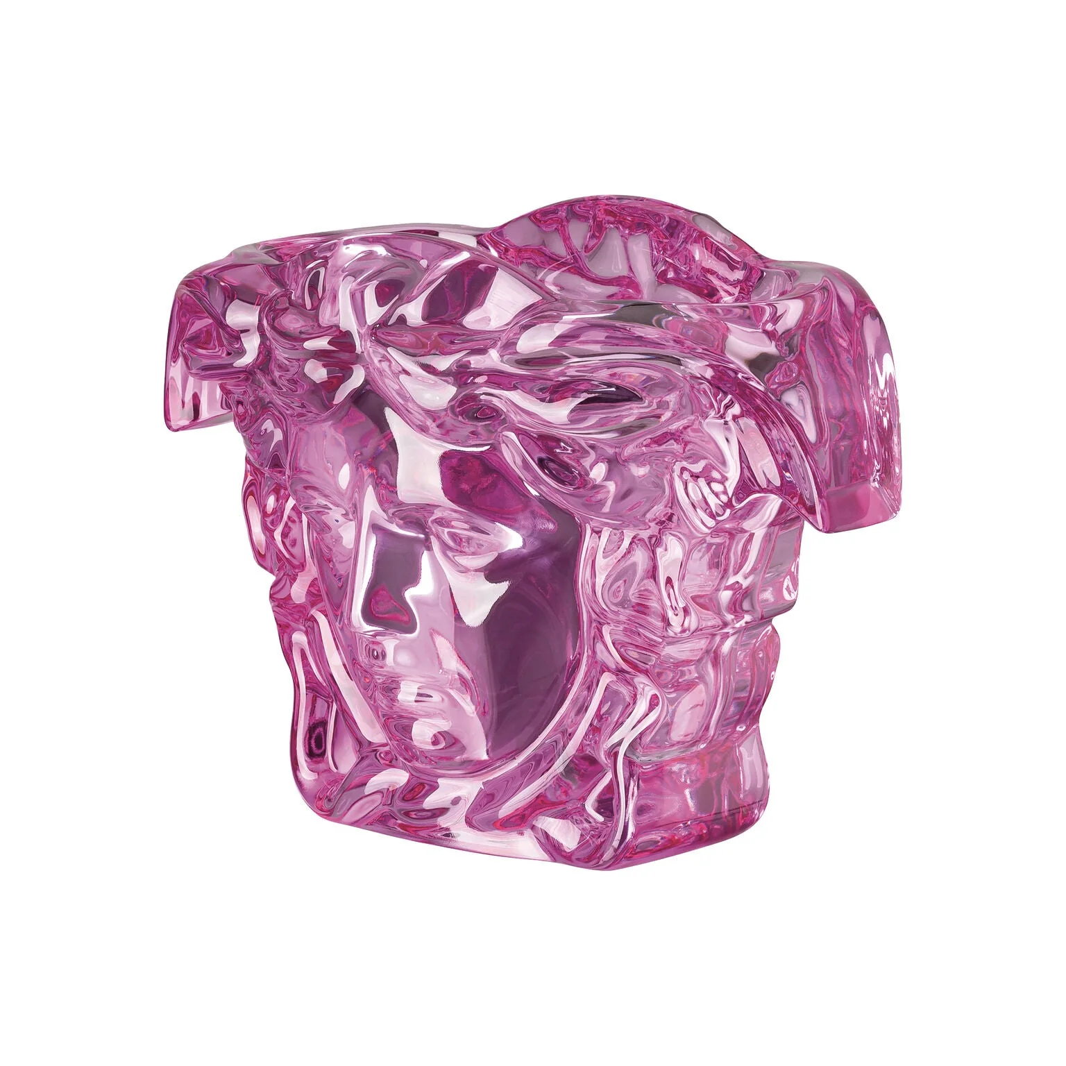 Versace Medusa Grande Vase Crystal Pink - Image 2
