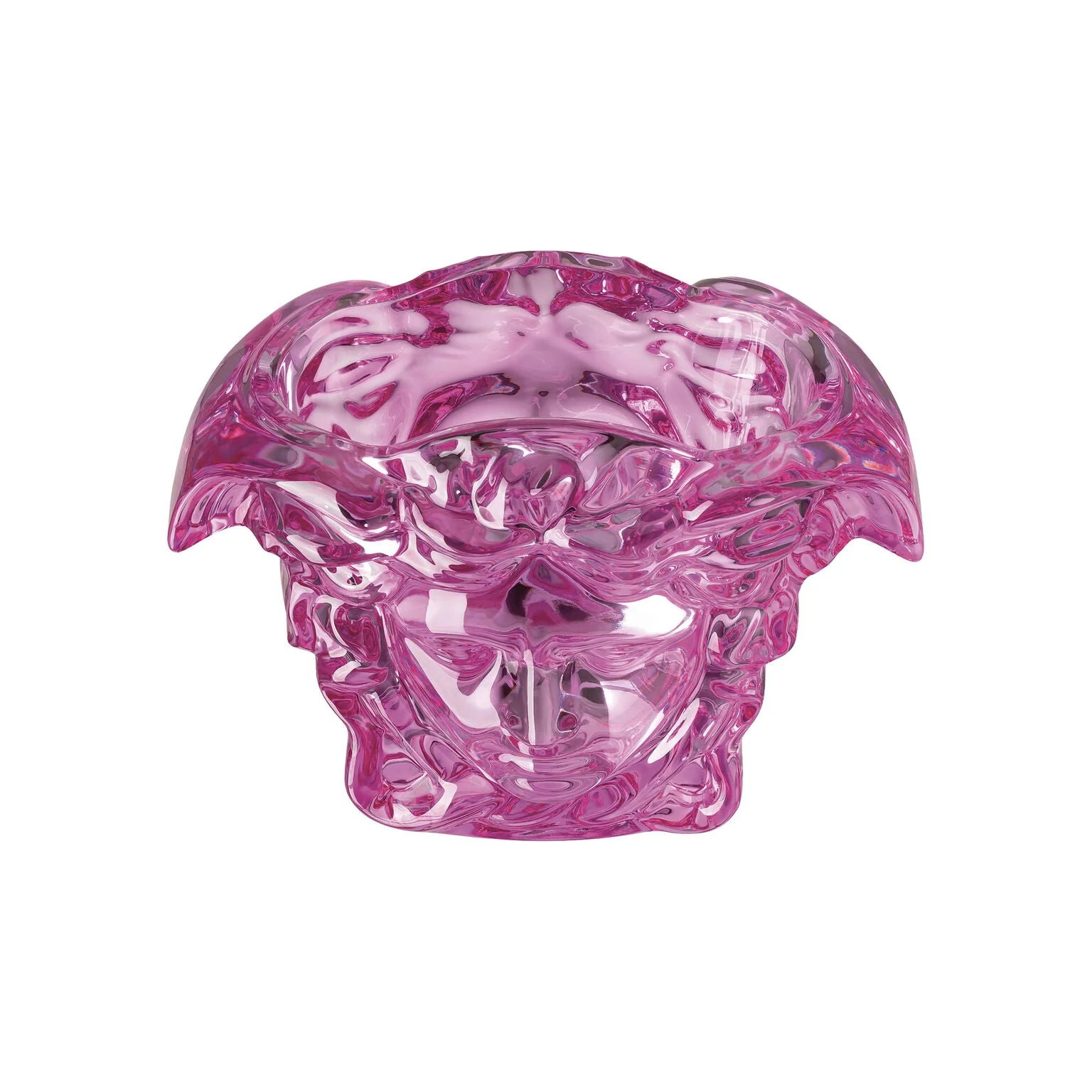 Versace Medusa Grande Vase Crystal Pink - Image 3