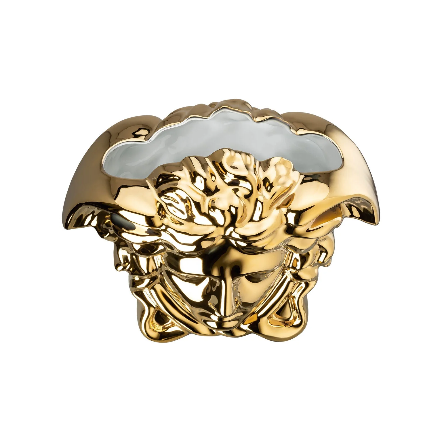 Versace Medusa Grande Vase Gold - 8.25 Inch - Image 2
