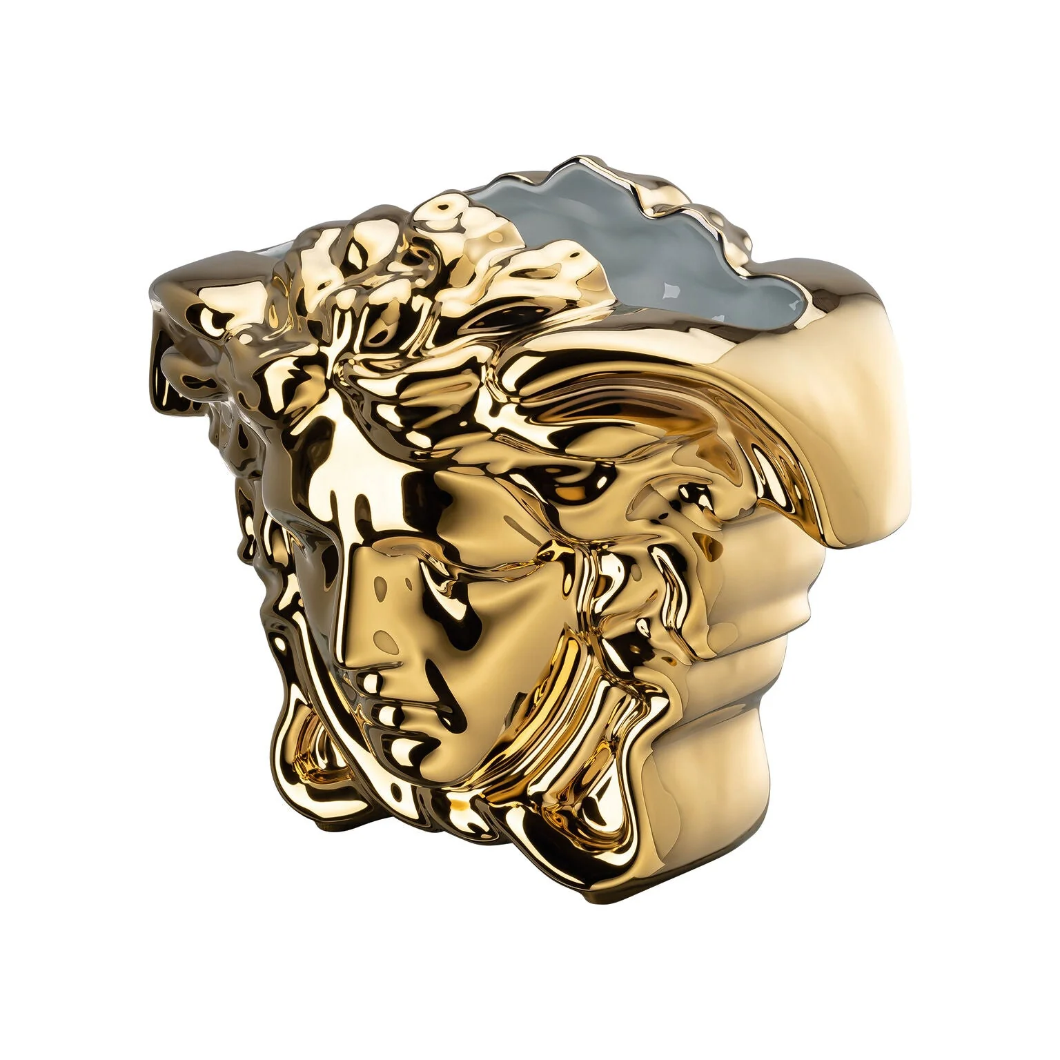 Versace Medusa Grande Vase Gold - 8.25 Inch - Image 3