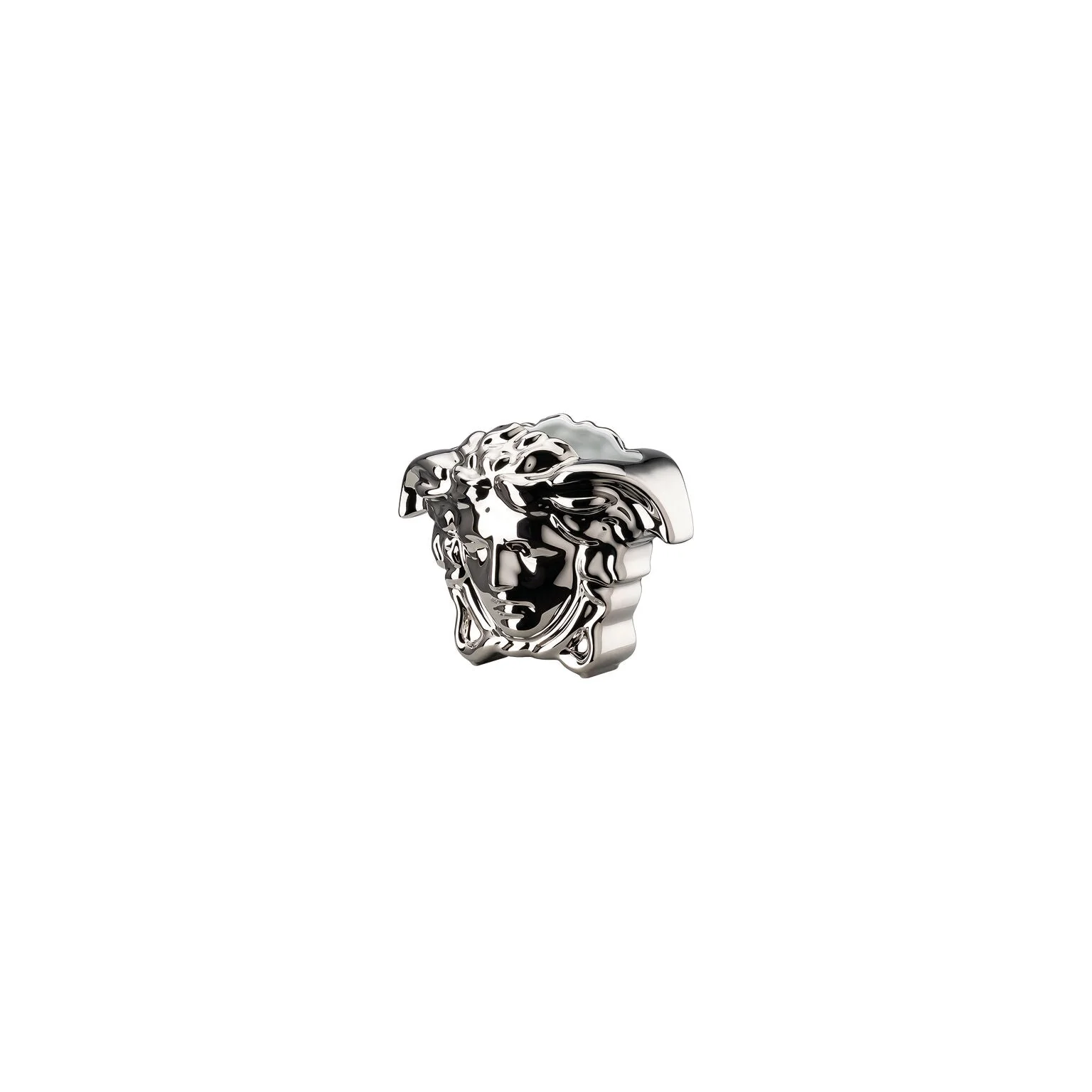 Versace Medusa Grande Vase Silver - 3.5 Inch - Image 2