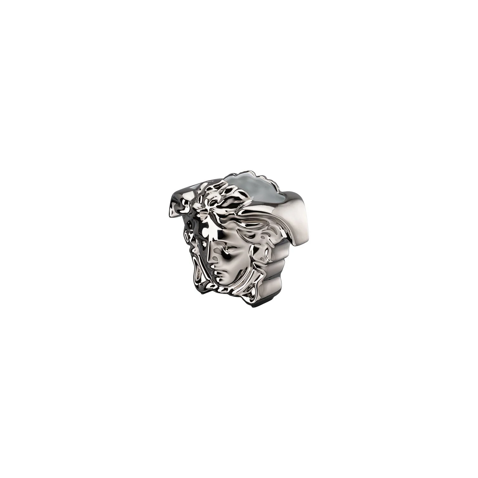 Versace Medusa Grande Vase Silver - 3.5 Inch - Image 3