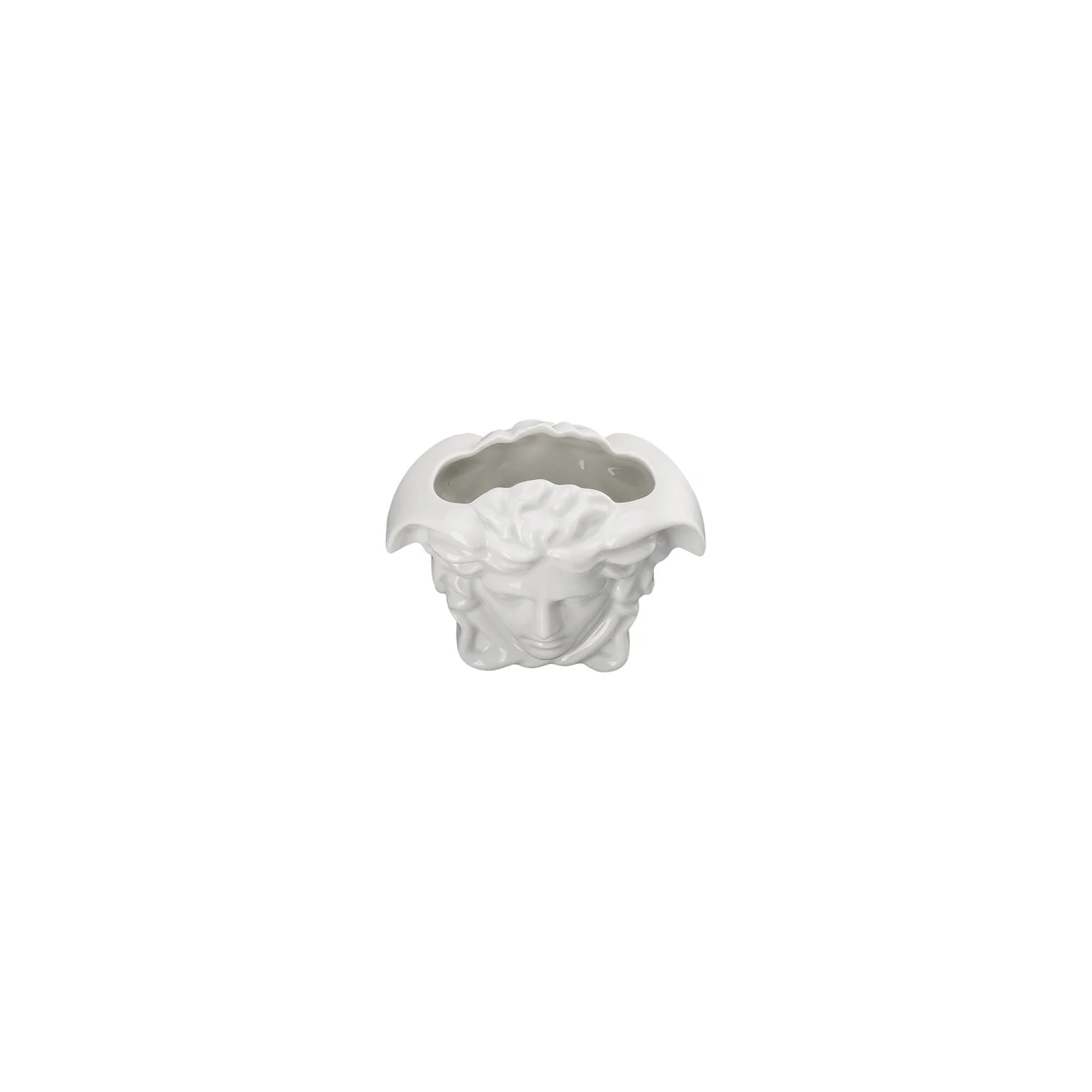 Versace Medusa Grande Vase White - 3.5 Inch - Image 3