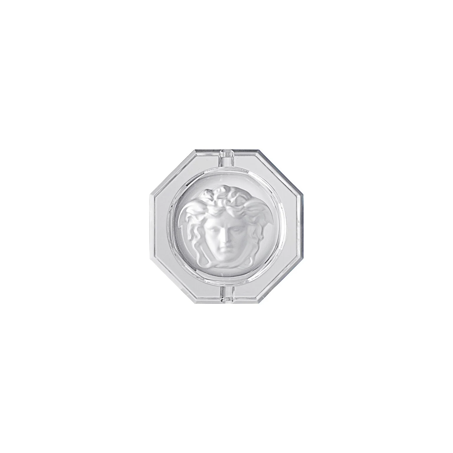Versace Medusa Lumiere Ashtray - Clear - Image 2