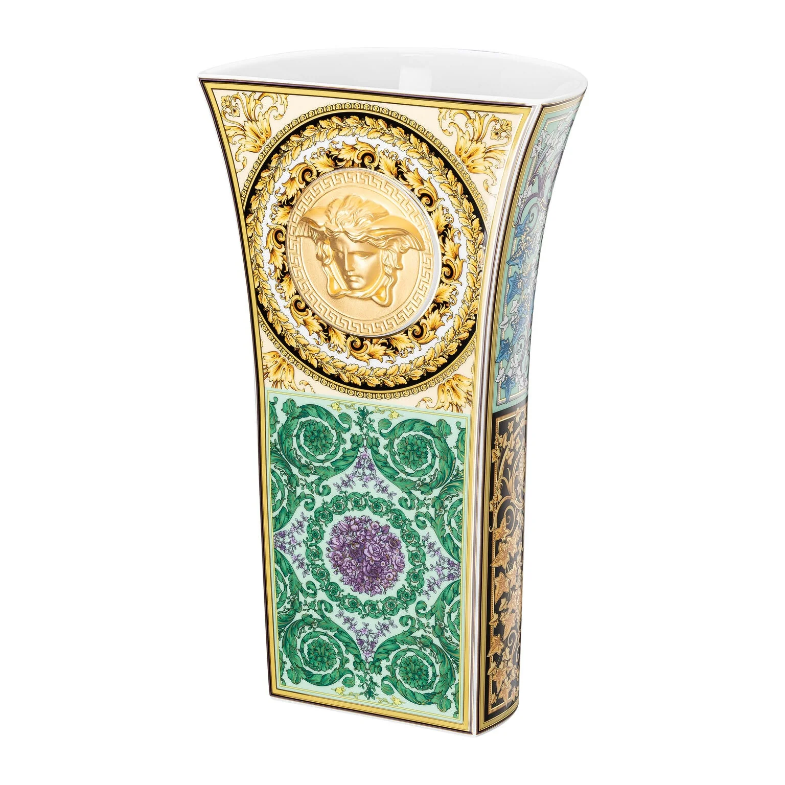 Versace Medusa Madness Vase Barocco Mosaic - 13.5 Inch - Image 3