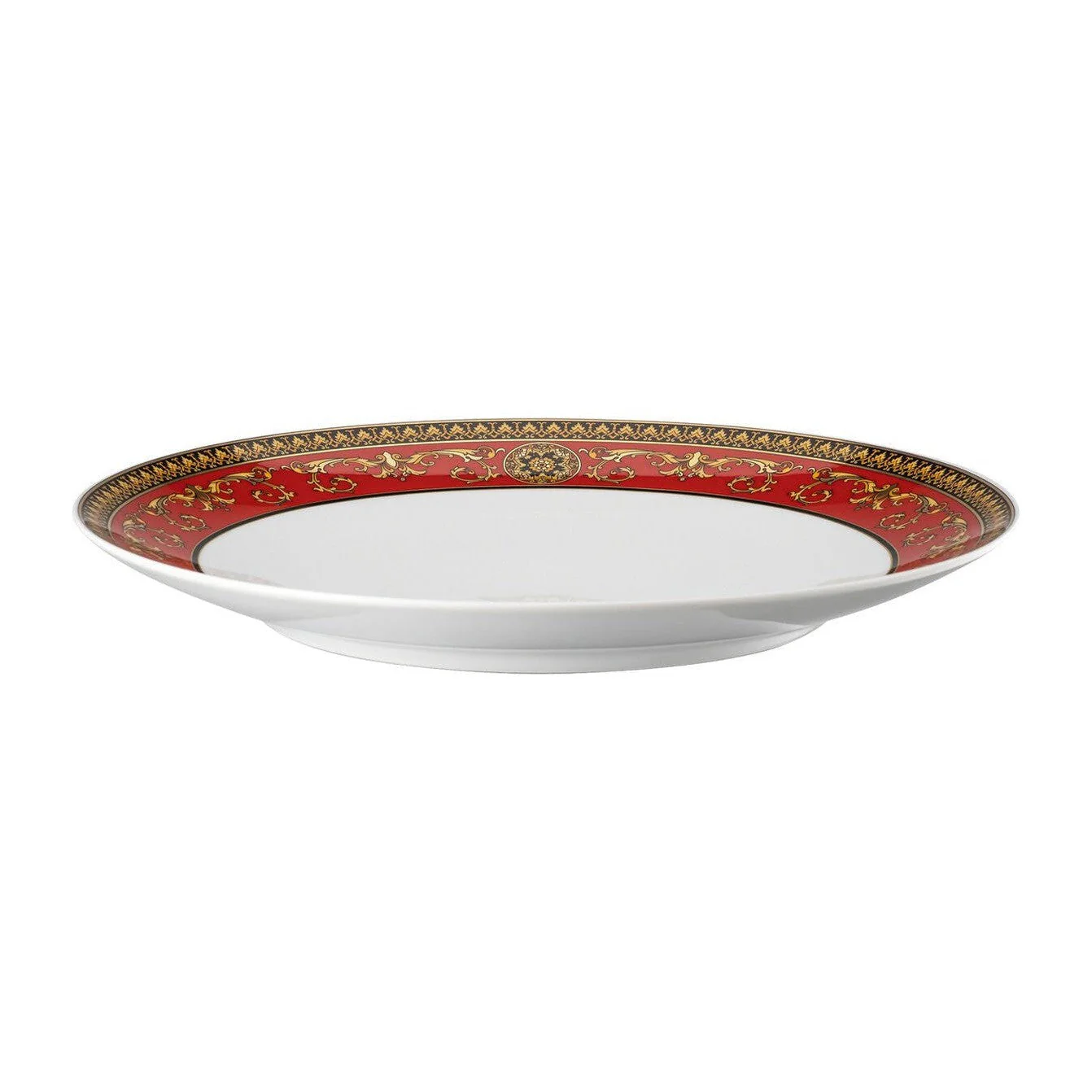 Versace Medusa Red Modern Dinner Plate - Image 2