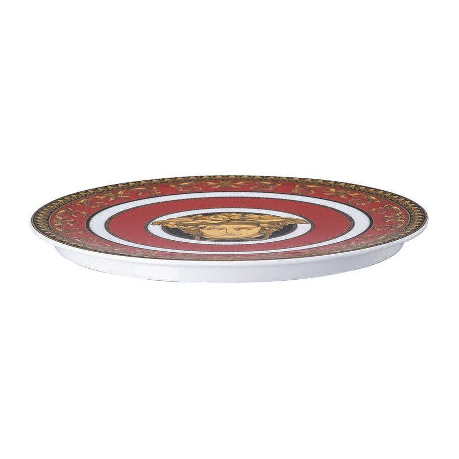 Versace Medusa Red Modern Lid/Tray/Trivet for Bowl - Image 2