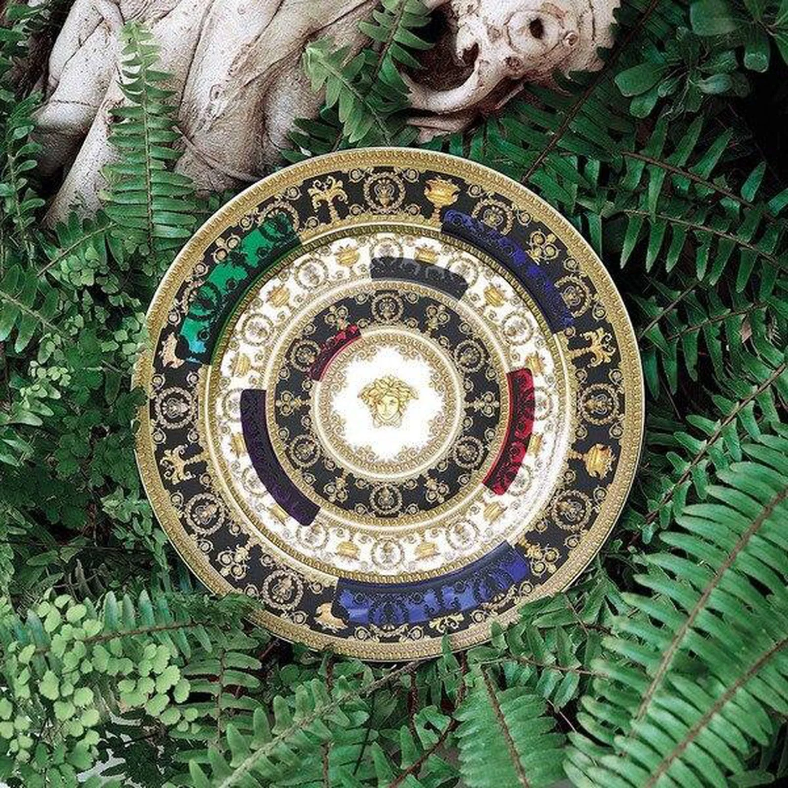 Versace I Love Baroque Bianco Plate - Image 2