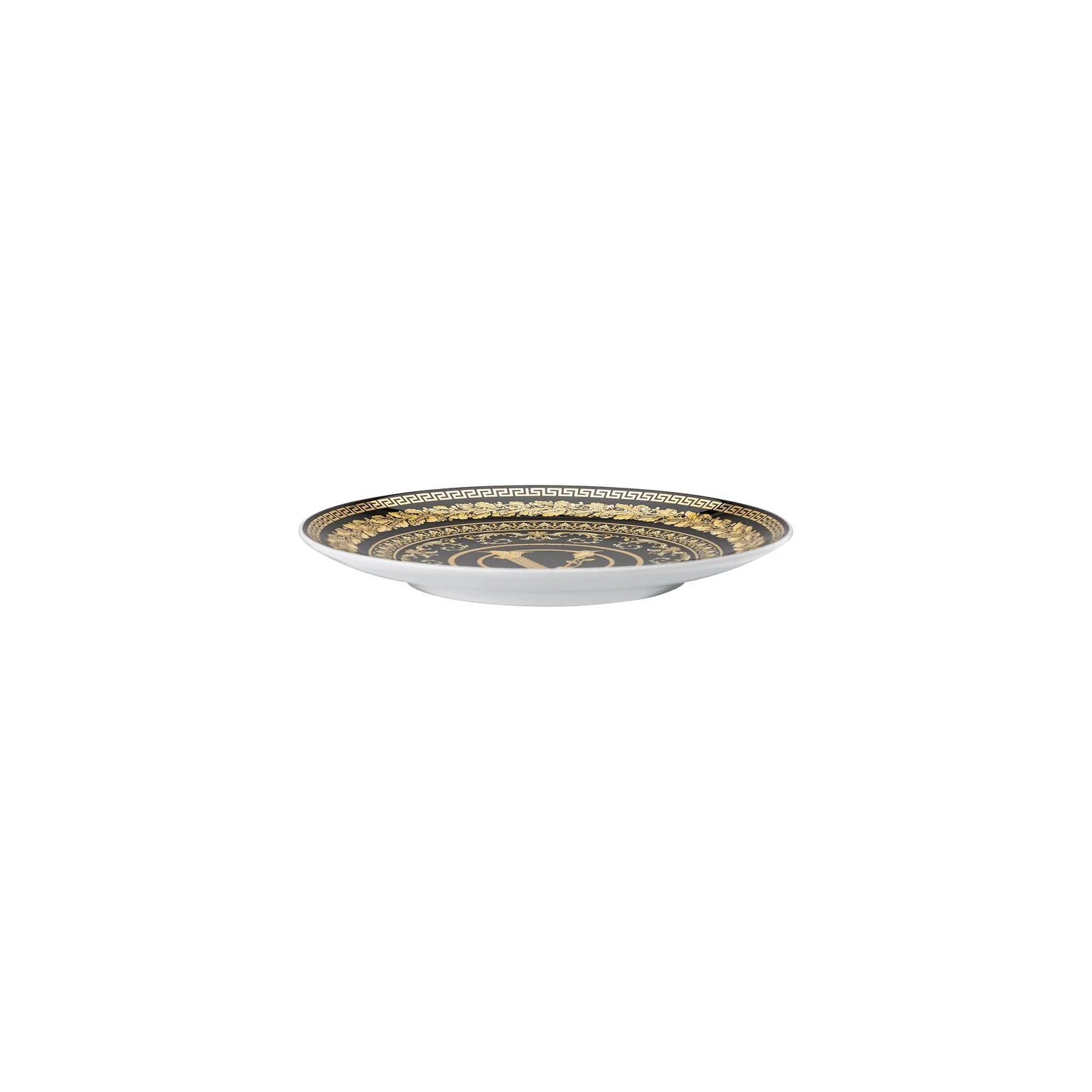 Versace Virtus Gala Bread & Butter Plate - Black - Image 2