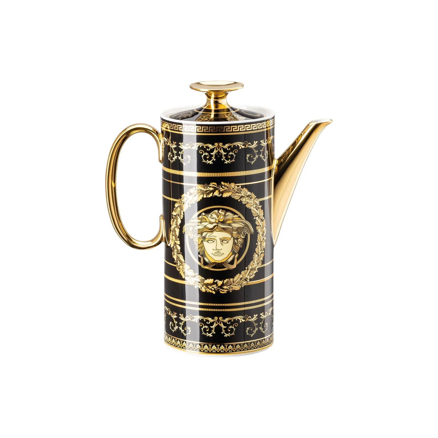 Versace Virtus Gala Coffee Pot - Black - Image 2