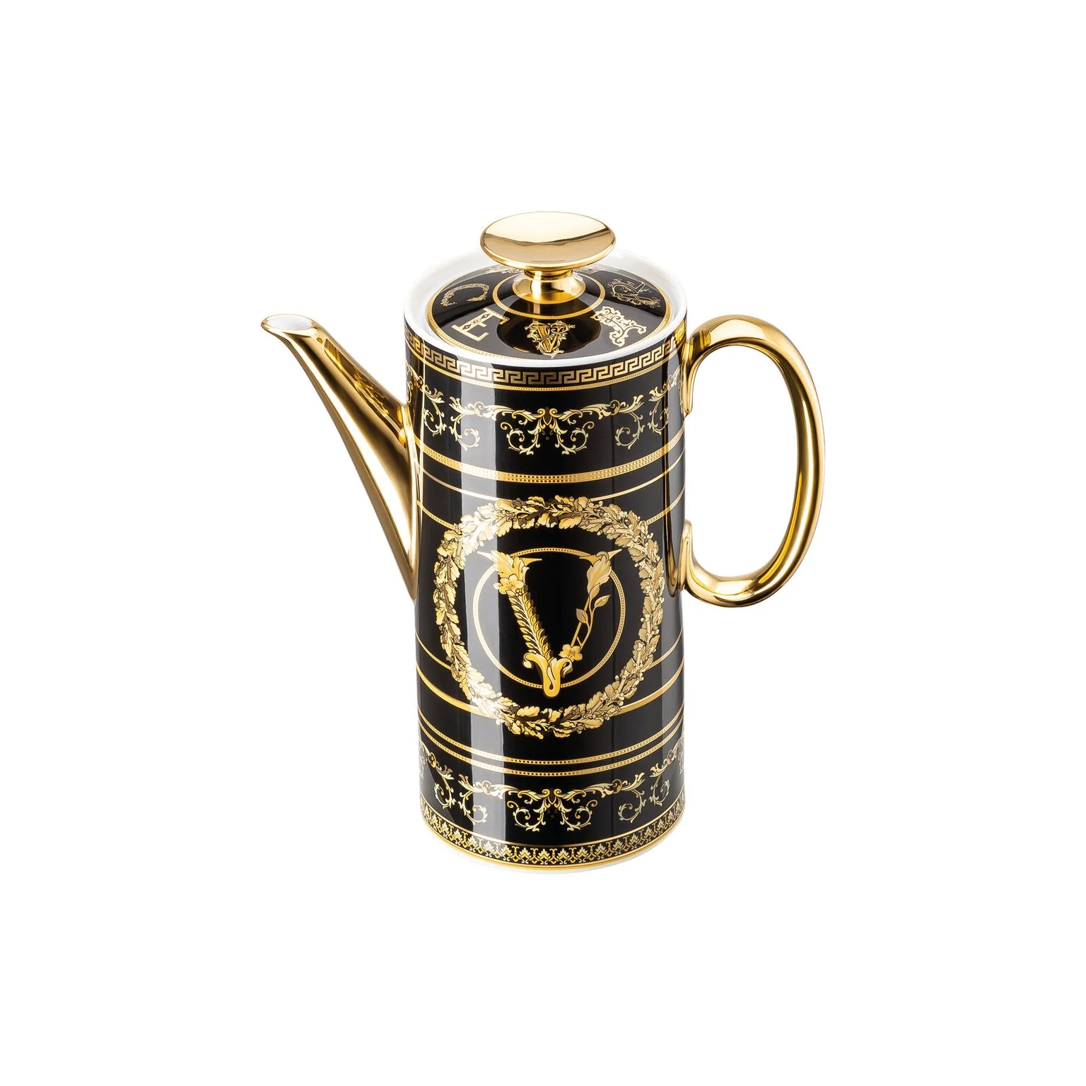 Versace Virtus Gala Coffee Pot - Black - Image 3