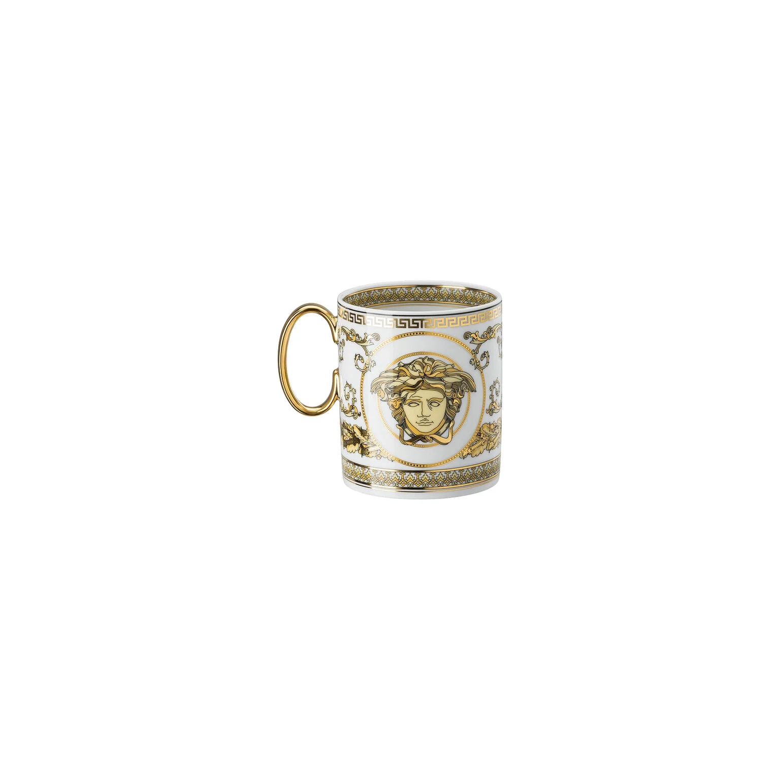 Versace Virtus Gala Mug With Handle - White - Image 2