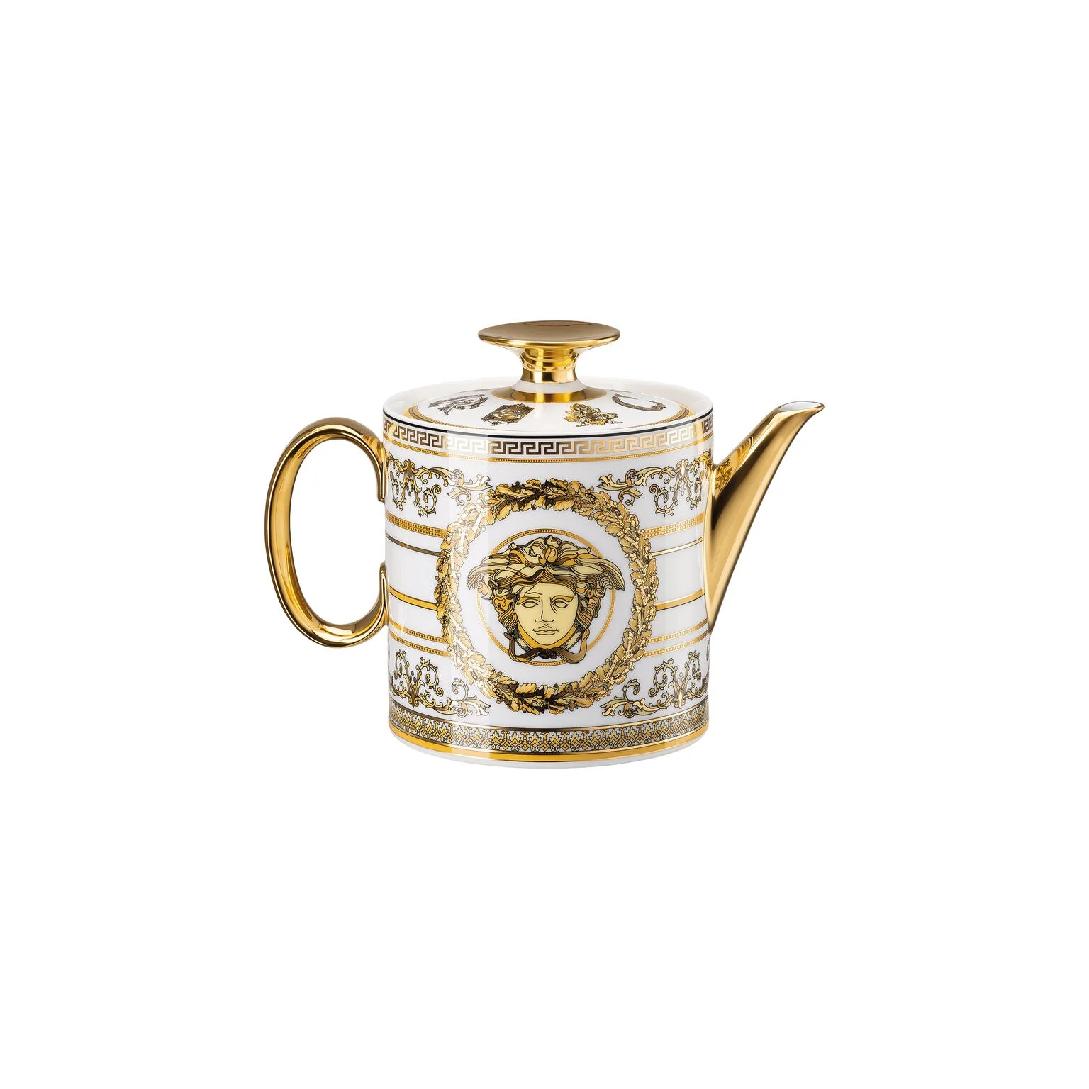 Versace Virtus Gala Tea Pot - White - Image 2