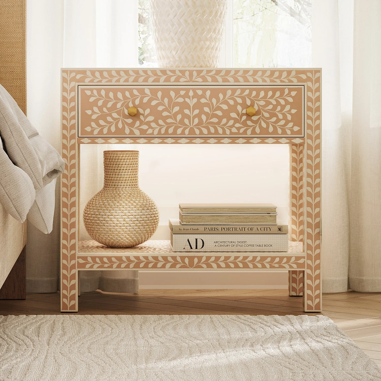 Virginia Resin Nightstand - Image 3