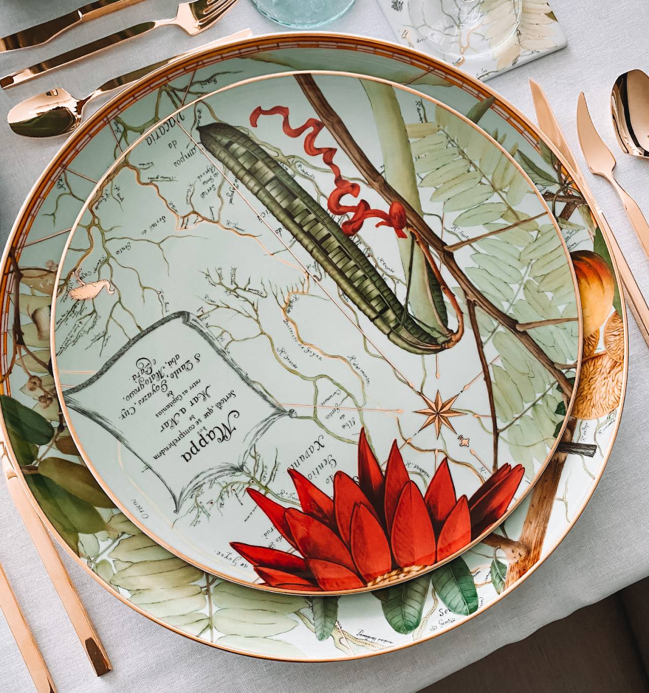 Vista Alegre Amazonia Charger Plate - Image 2
