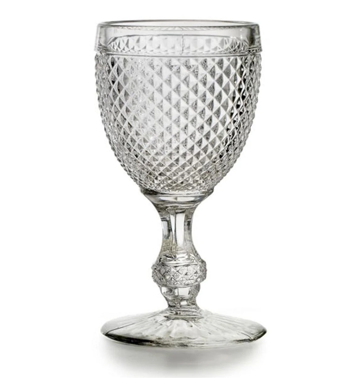 Vista Alegre Bicos Clear Water Goblets - Set of 4 - Image 2