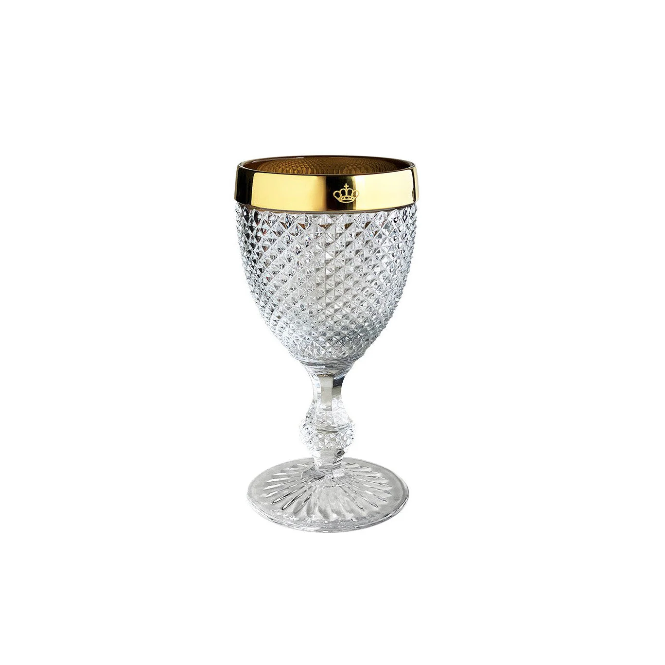 Vista Alegre Bicos Gold Goblets Golden - Set of 2 - Image 2