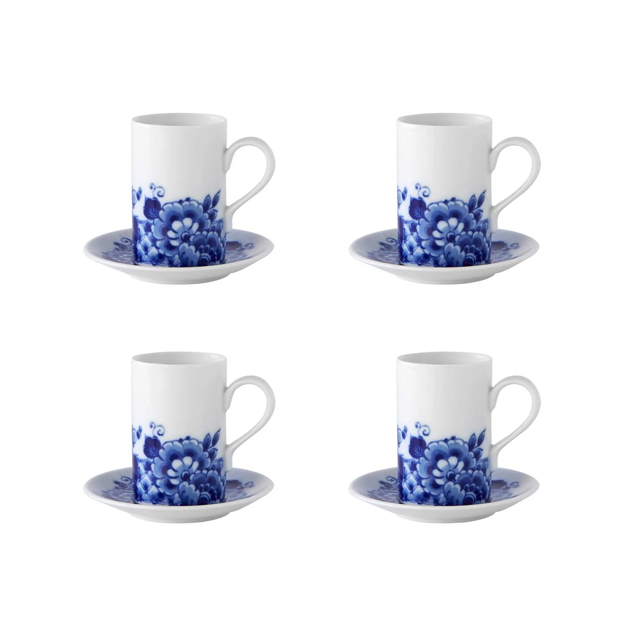 Vista Alegre Blue Ming Coffee Cup And Saucer By Marcel Wanders - Image 2