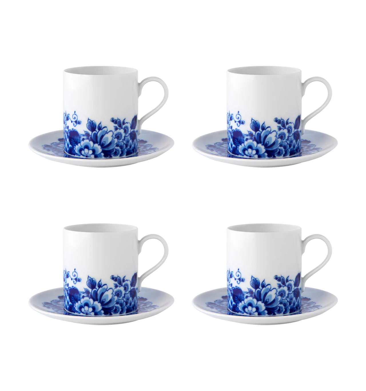 Vista Alegre Blue Ming Tea Cup And Saucer By Marcel Wanders - Image 2