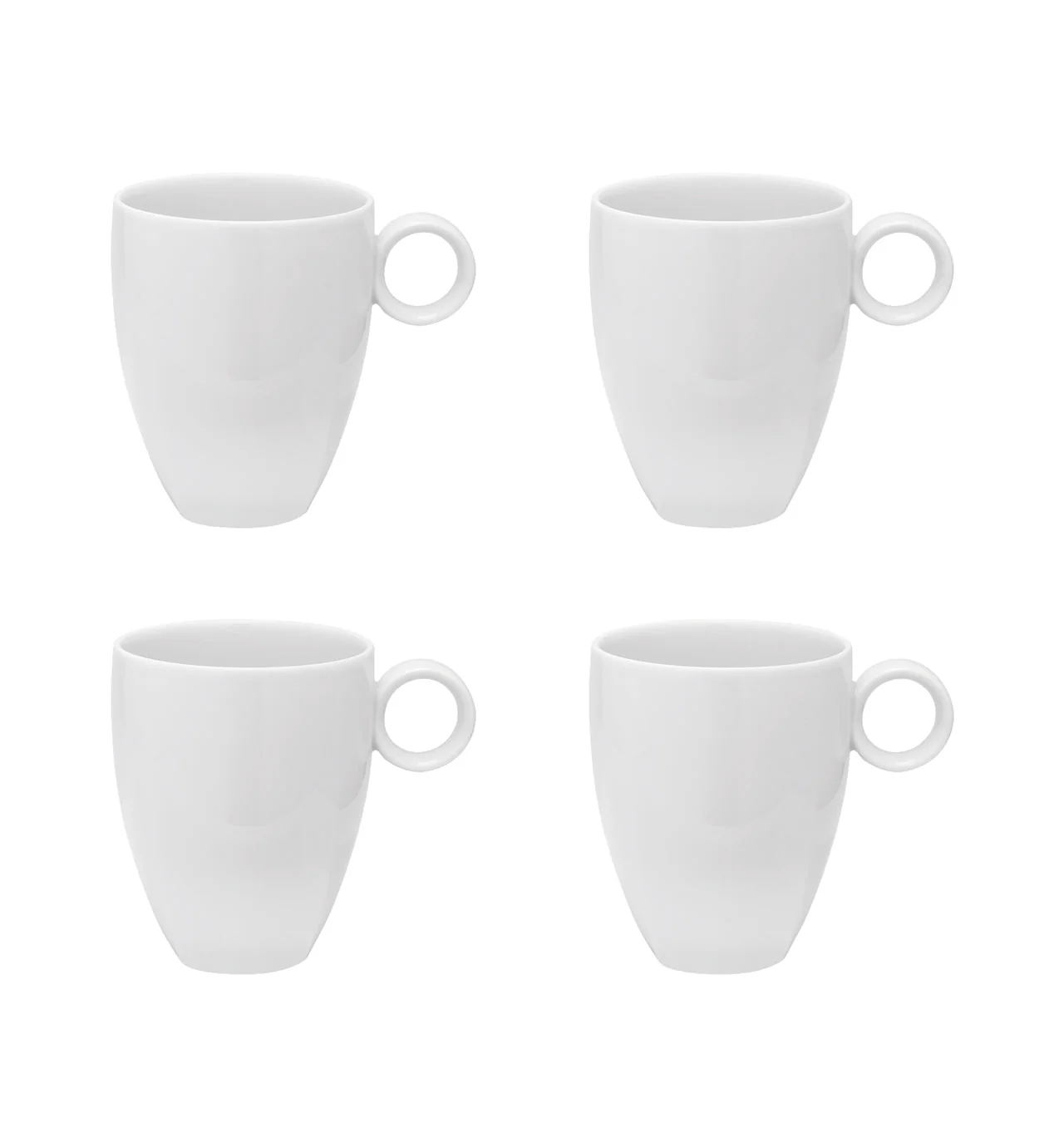 Vista Alegre Carre White Mug By Vista Alegre - Image 3