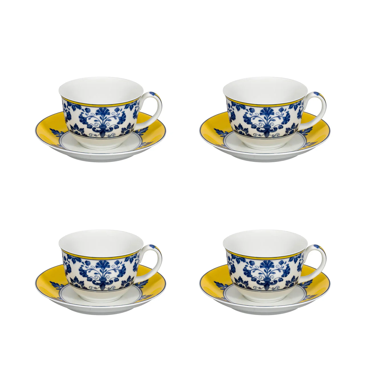 Vista Alegre Castelo Branco Tea Cup And Saucer - Image 3