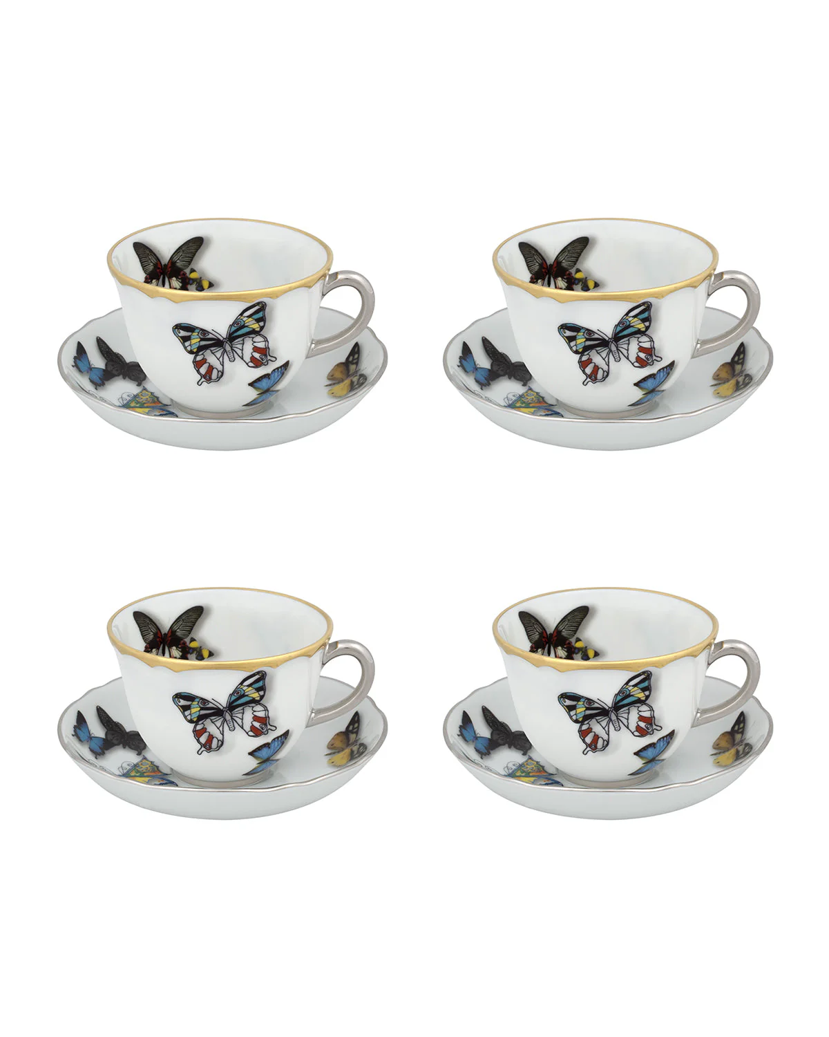 Vista Alegre Christian Lacroix - Butterfly Parade Coffee Cup & Saucer By Christian Lacroix - Image 2