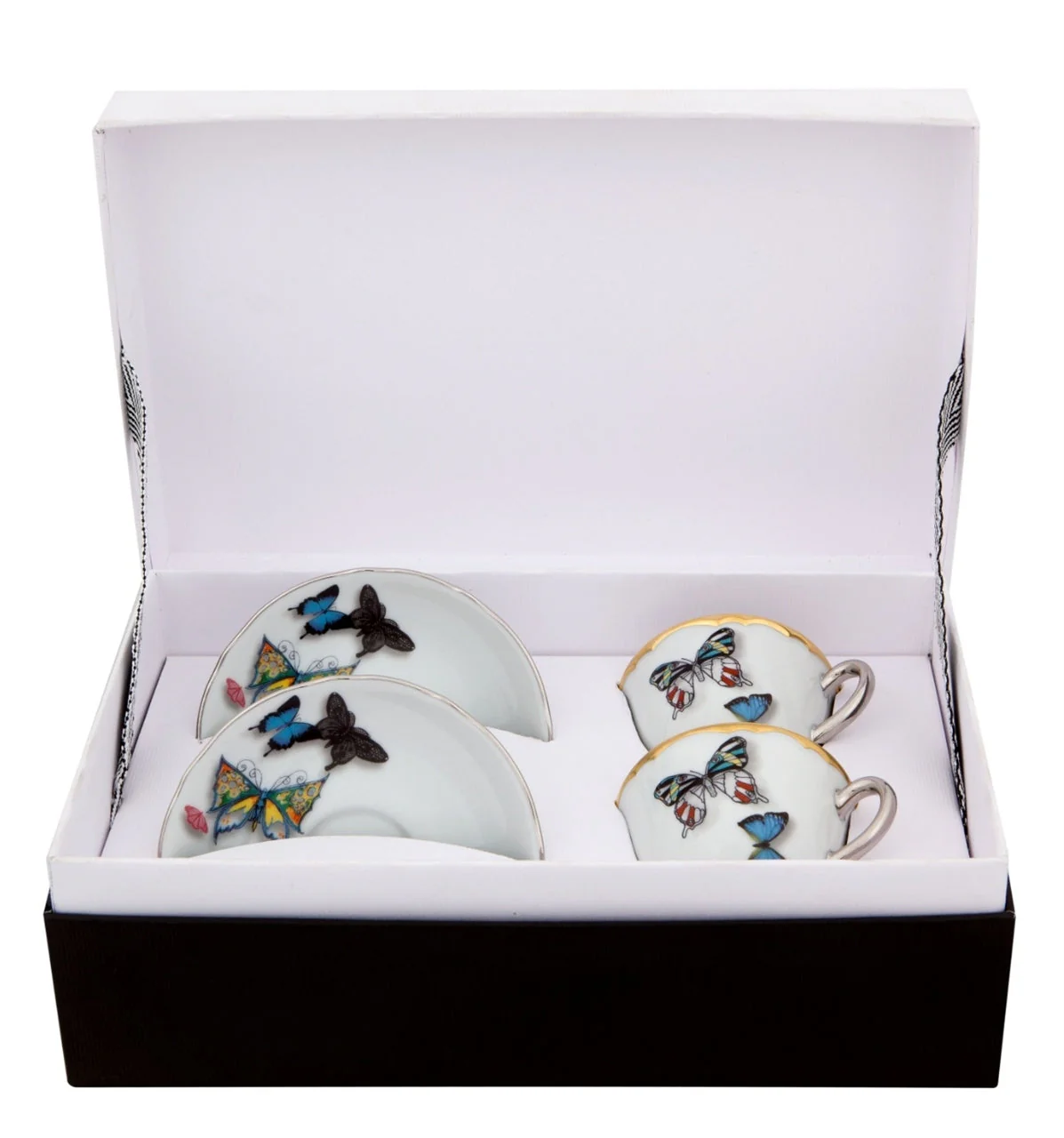 Vista Alegre Christian Lacroix - Butterfly Parade Coffee Cup & Saucer By Christian Lacroix - Image 3
