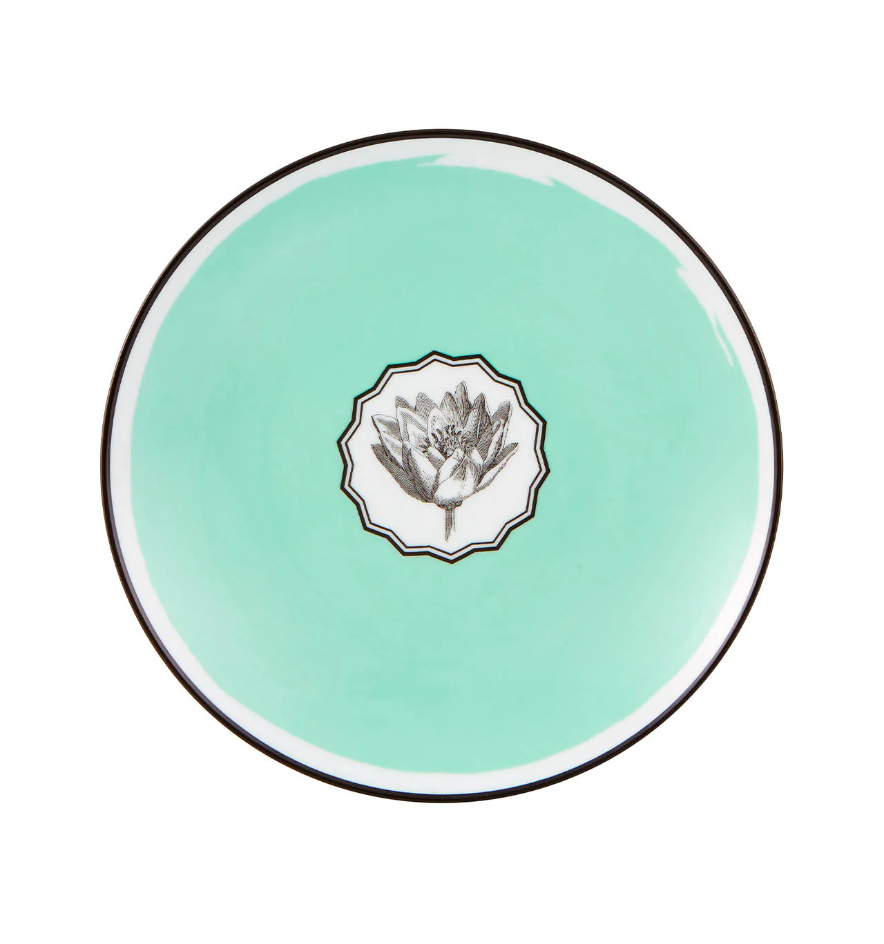 Vista Alegre Christian Lacroix - Herbariae Dessert Plates By Christian Lacroix - Set of 4 - Image 4