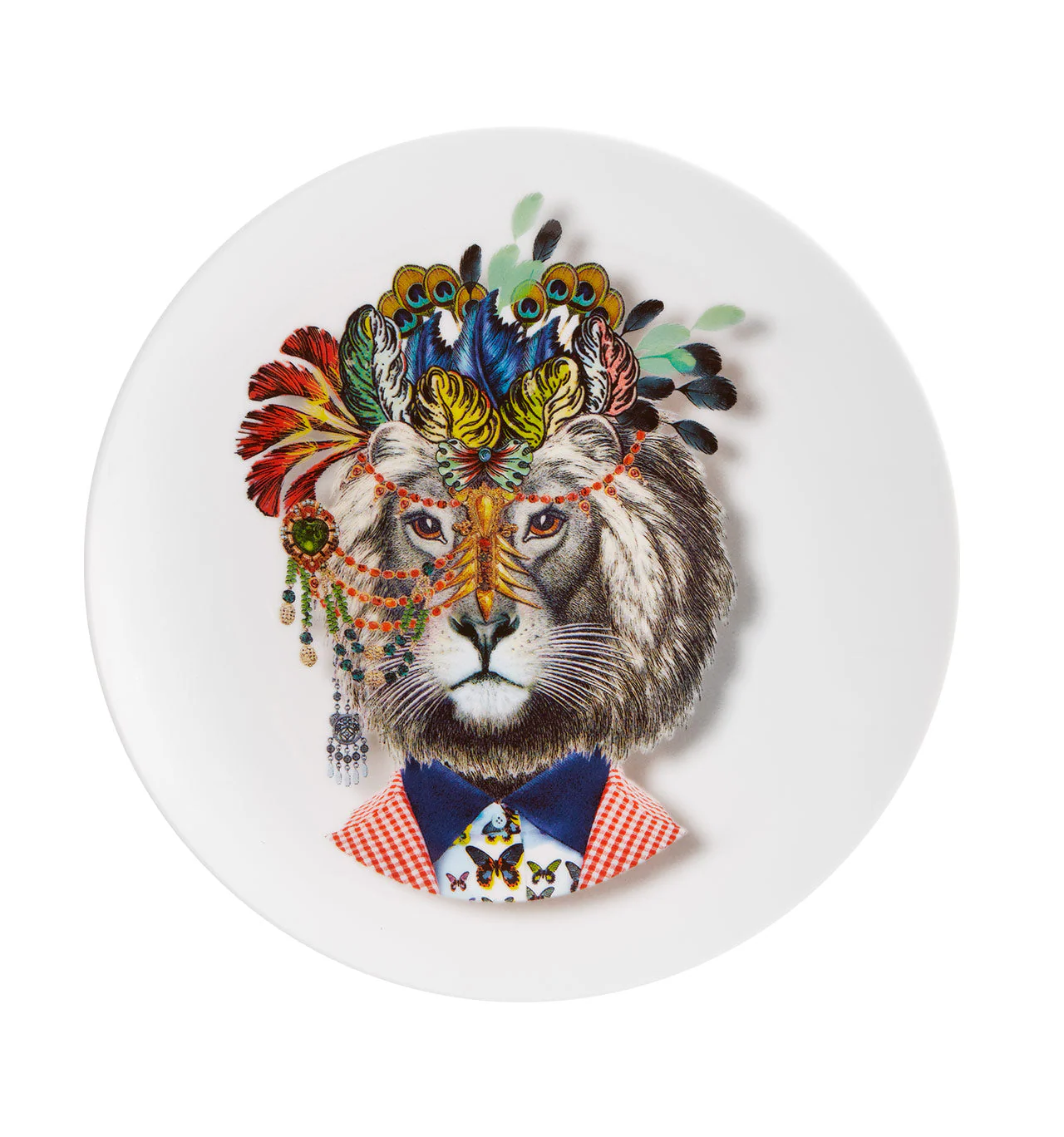 Vista Alegre Christian Lacroix - Love Who You Want Dessert Plate "Indilion" By Christian Lacroix