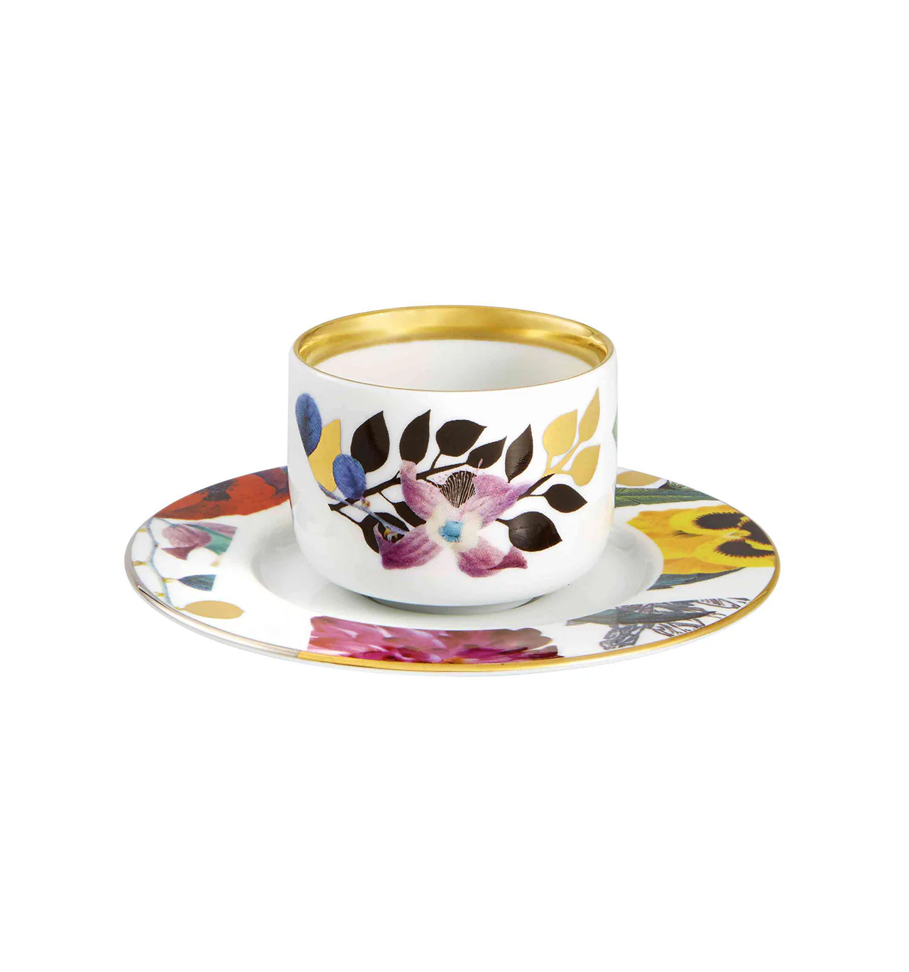 Vista Alegre Christian Lacroix - Primavera Coffee Cups & Saucers By Christian Lacroix - Set of 2 - Image 2