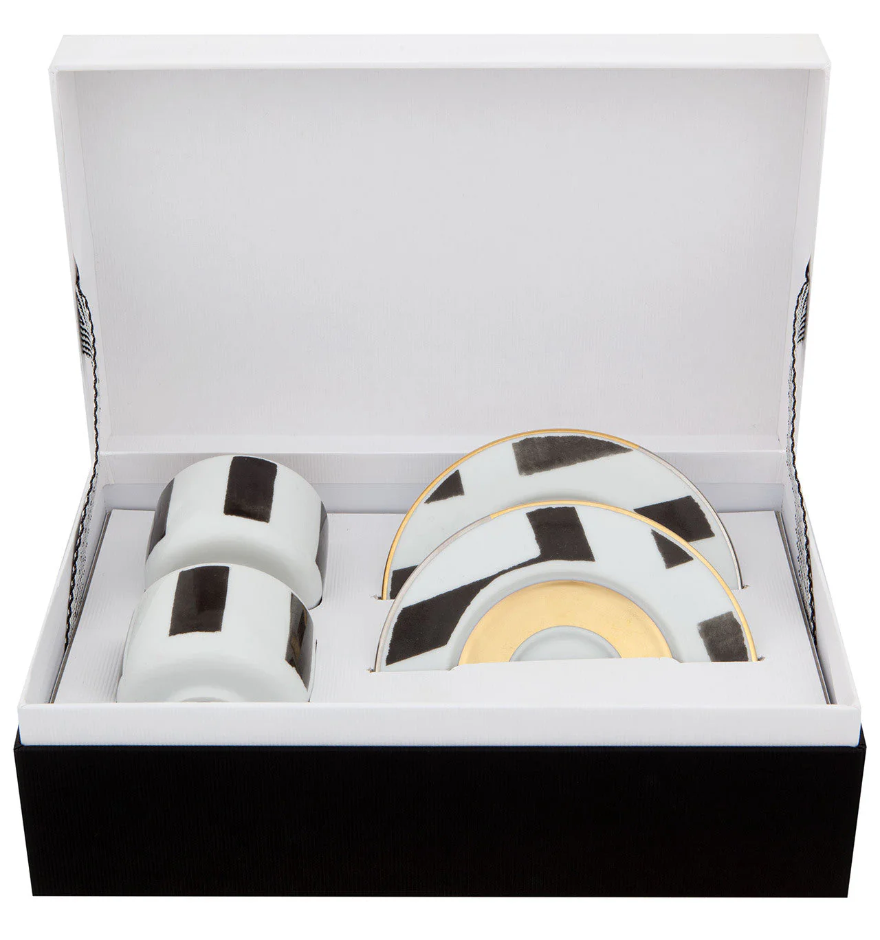 Vista Alegre Christian Lacroix - Sol Y Sombra Coffee Cup & Saucer By Christian Lacroix - Image 3
