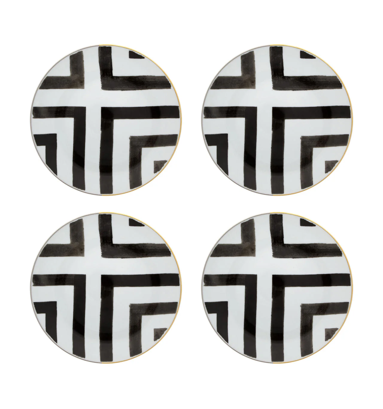 Vista Alegre Christian Lacroix - Sol Y Sombra Dessert Plate By Christian Lacroix - Image 2