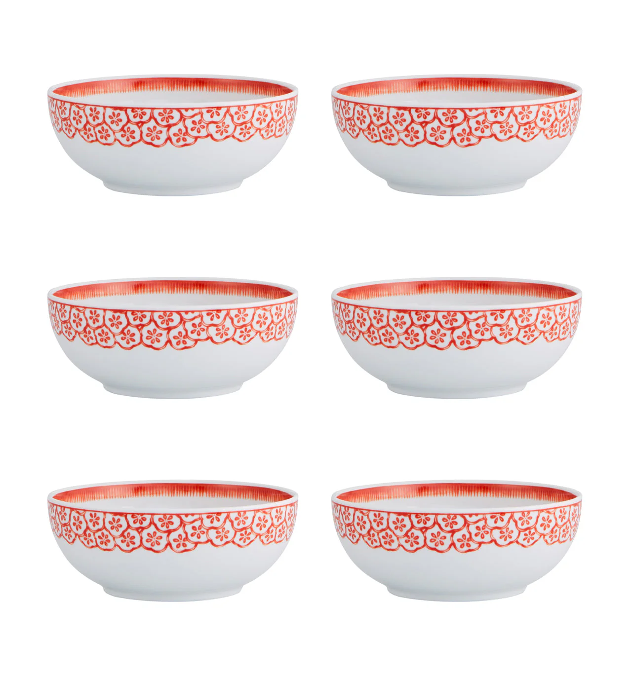 Vista Alegre Coralina Cereal Bowl By Oscar de La Renta - Image 2