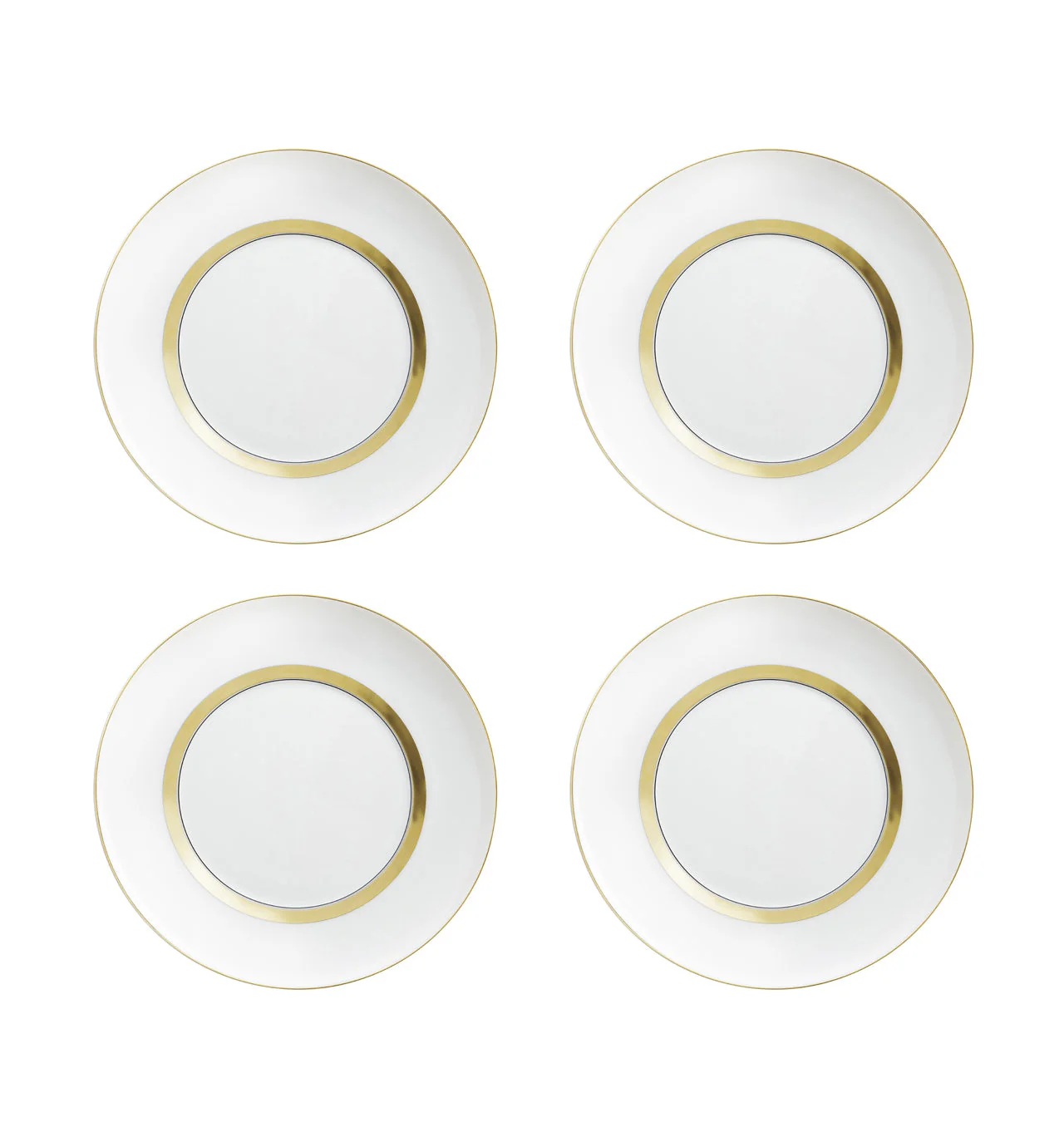 Vista Alegre Domo Gold Dessert Plate - Image 2