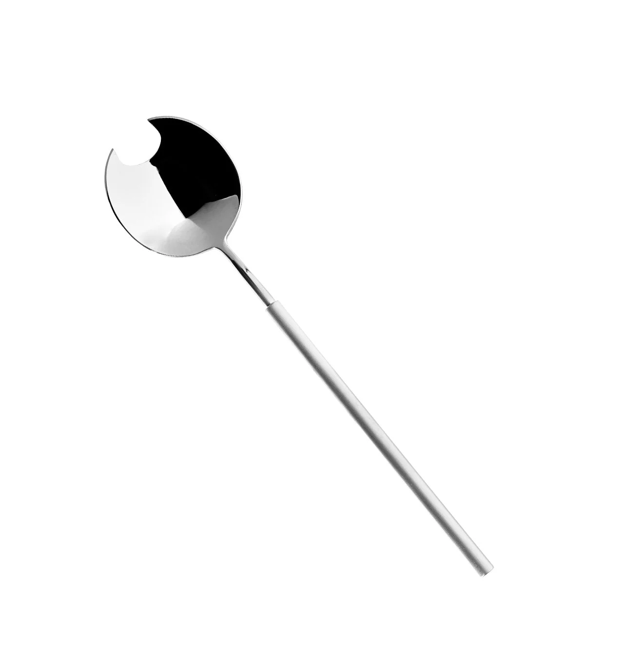 Vista Alegre Domo Handle Matt Salad Server (2P) - Image 2