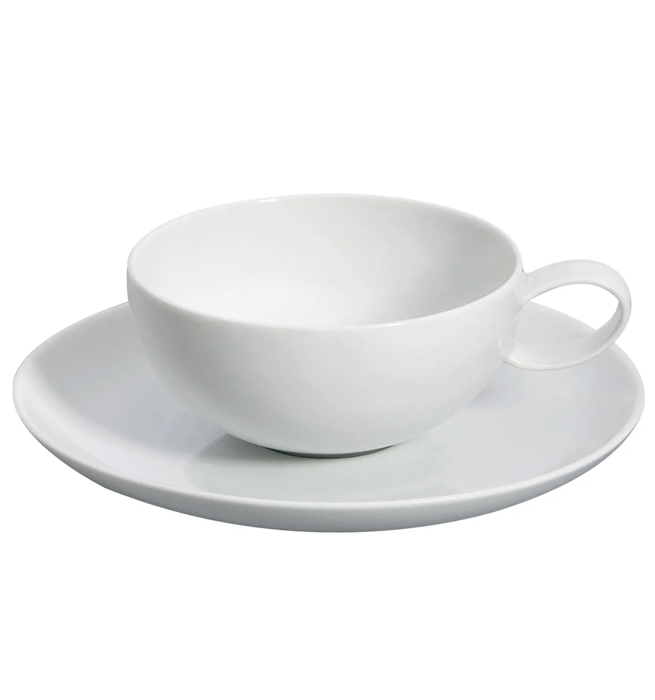 Vista Alegre Domo White Tea Cup And Saucer - Image 3