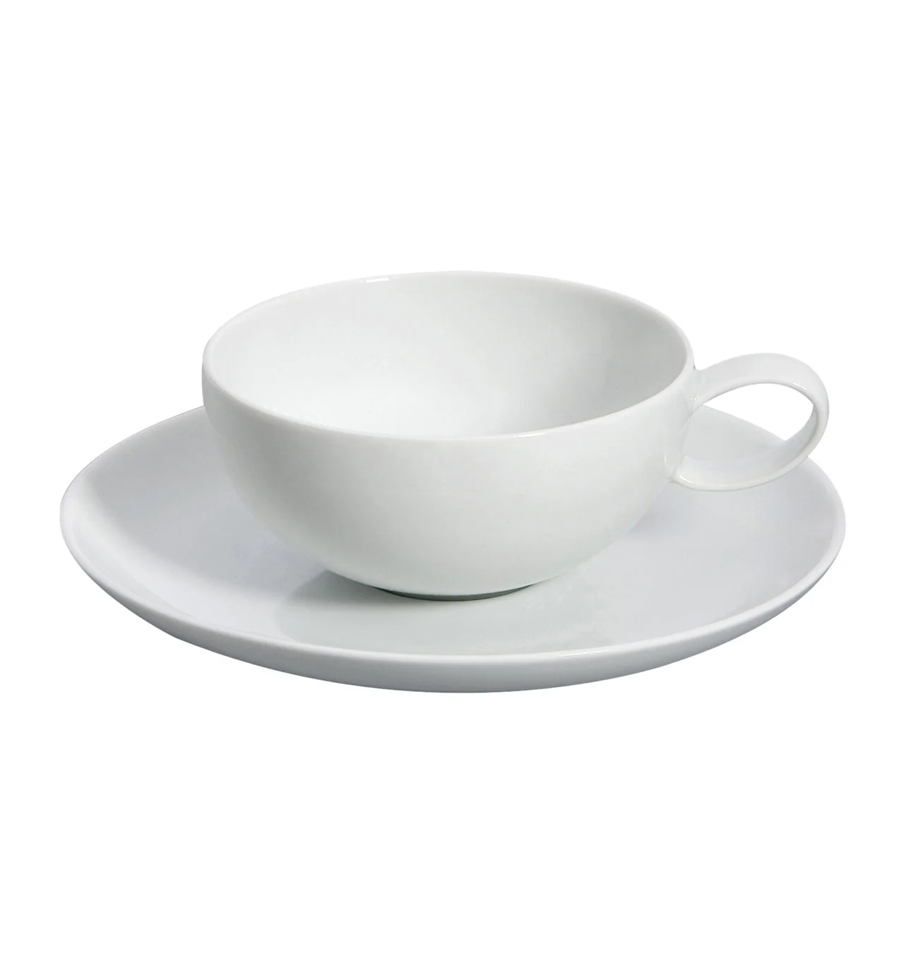 Vista Alegre Domo White Tea Cup And Saucer - Image 4