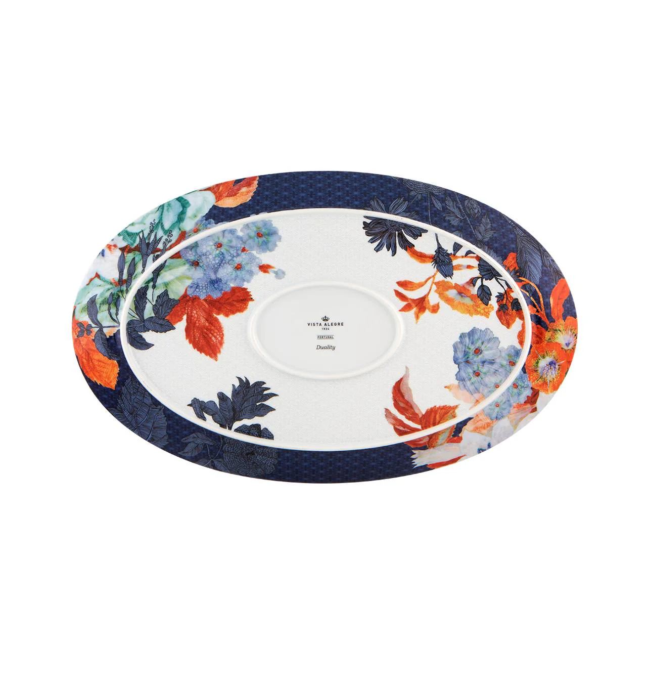 Vista Alegre Duality Large Oval Platter - Image 2