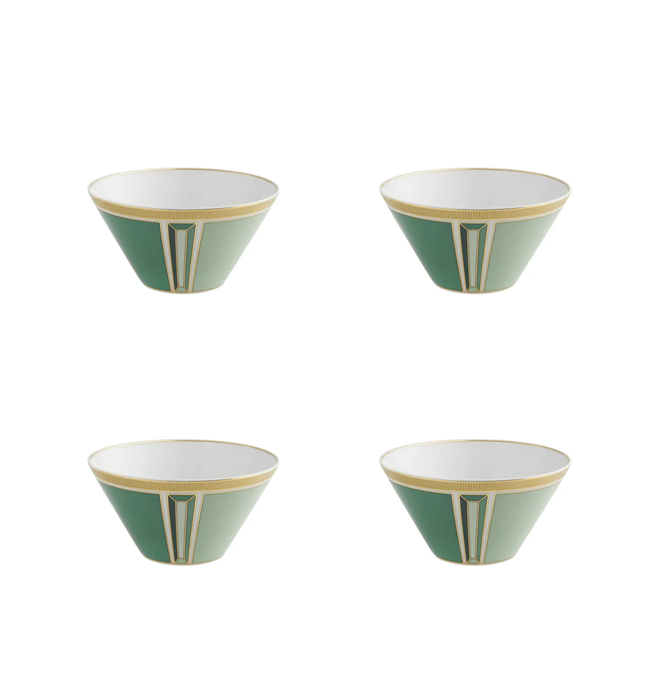 Vista Alegre Emerald Cereal Bowl - Image 2