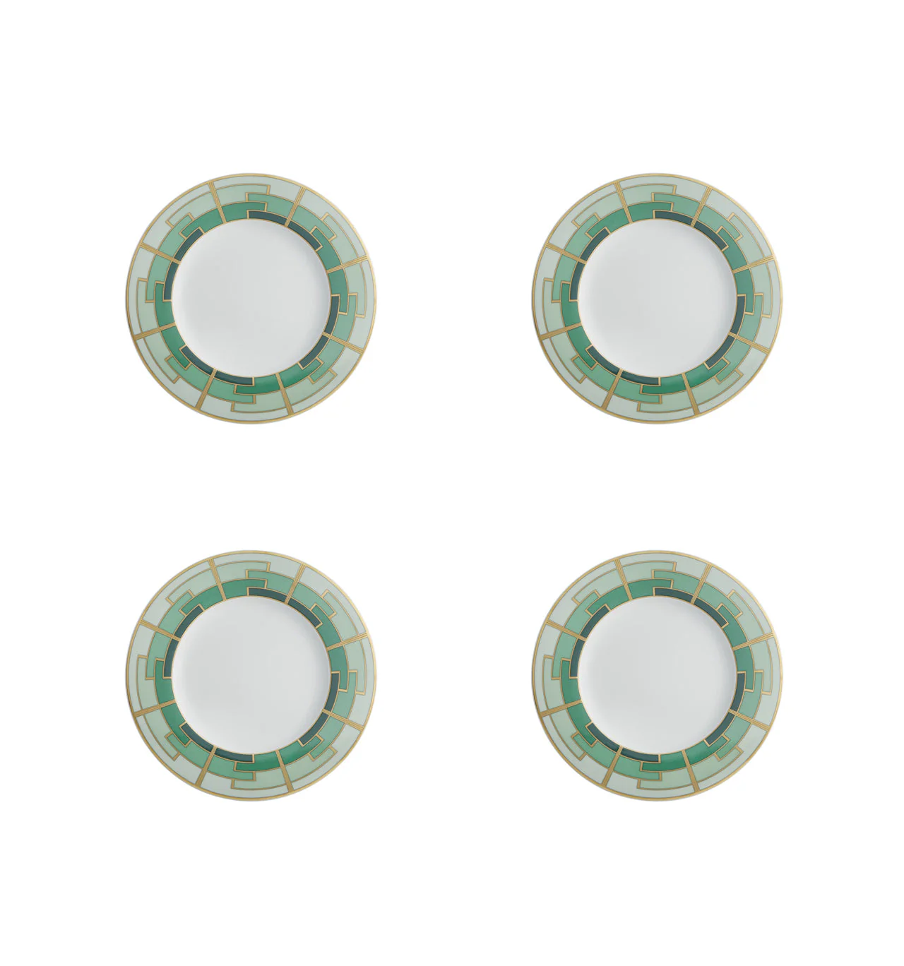 Vista Alegre Emerald Dessert Plate - Image 2