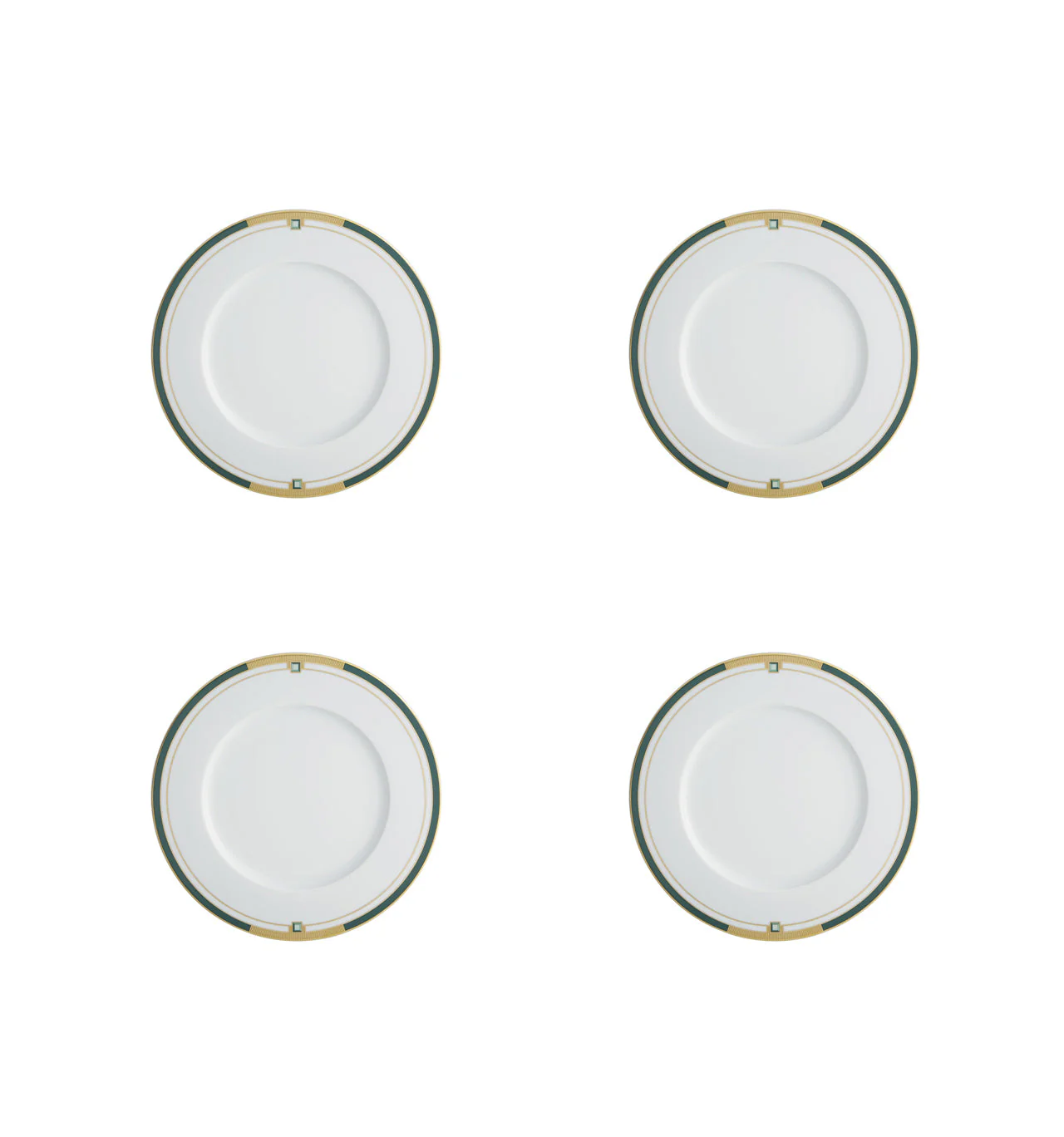 Vista Alegre Emerald Dinner Plate - Image 2
