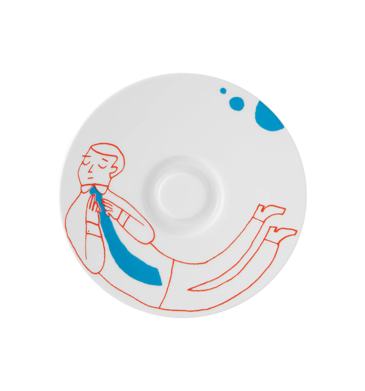 Vista Alegre Escape Goat Espresso cup and saucer II - Image 3