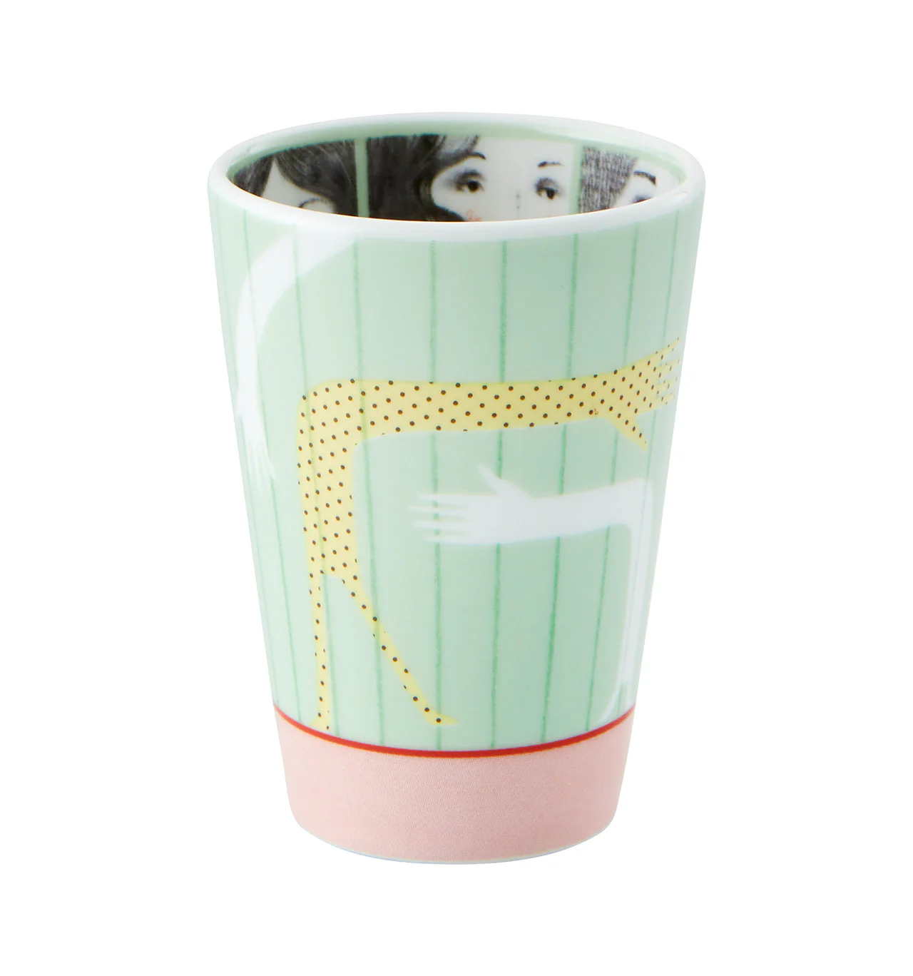 Vista Alegre Escape Goat Espresso cup and saucer III - Image 2
