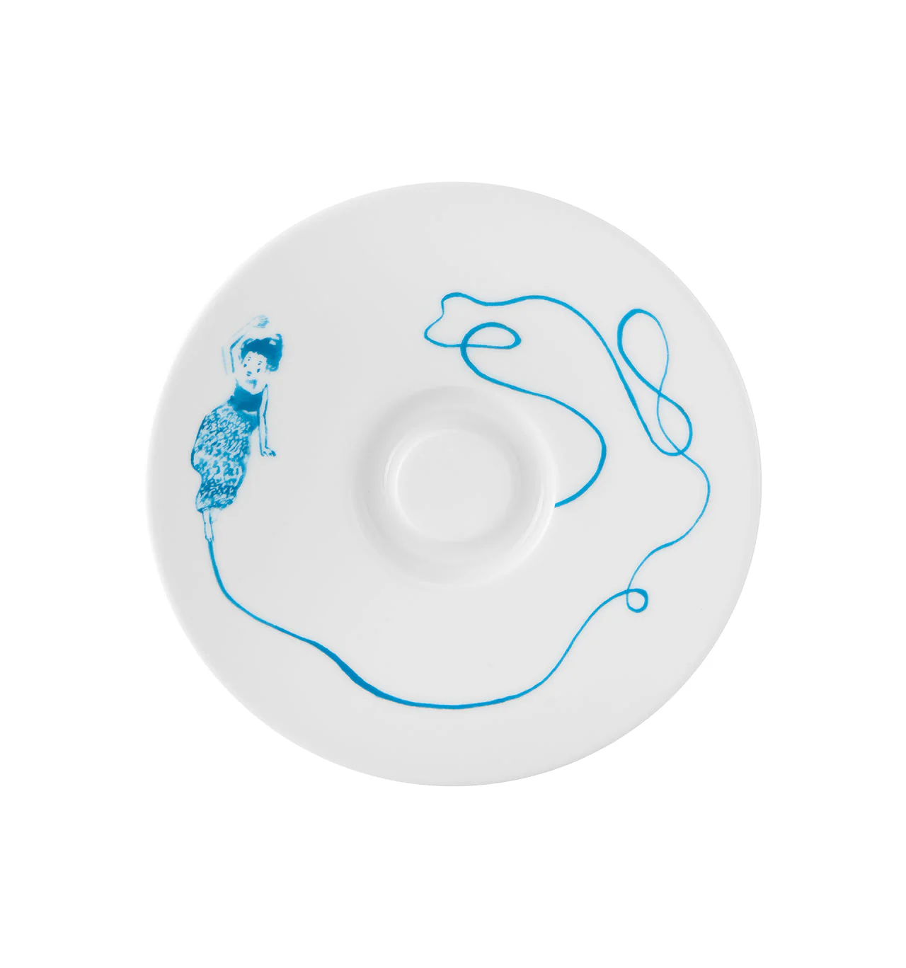 Vista Alegre Escape Goat Espresso cup and saucer V - Image 3
