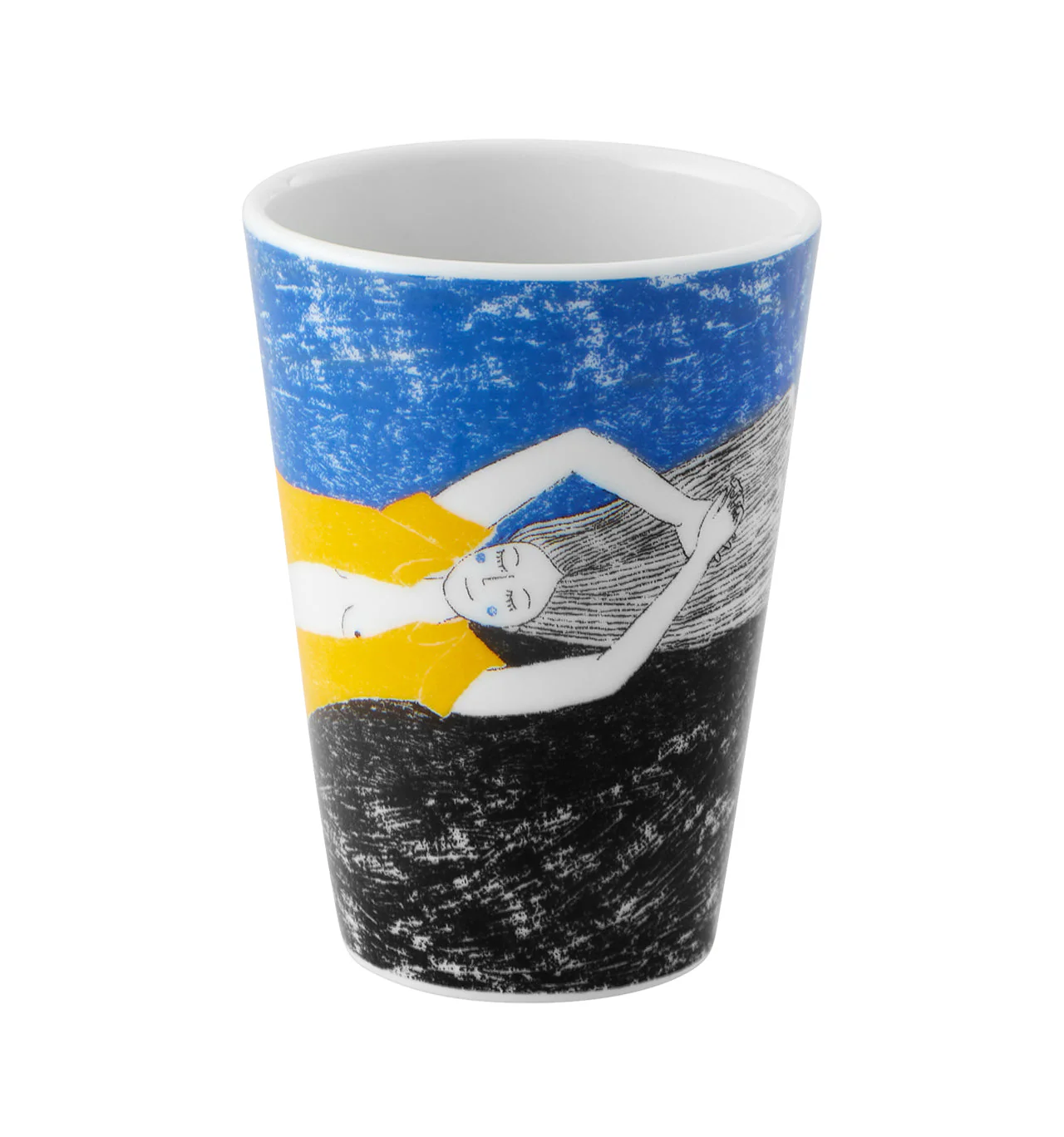 Vista Alegre Escape Goat Espresso cup and saucer VII - Image 2