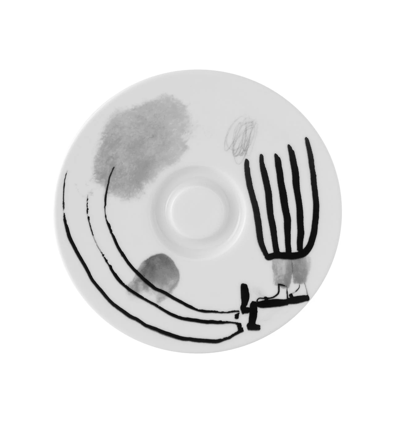 Vista Alegre Escape Goat Espresso cup and saucer XV - Image 3