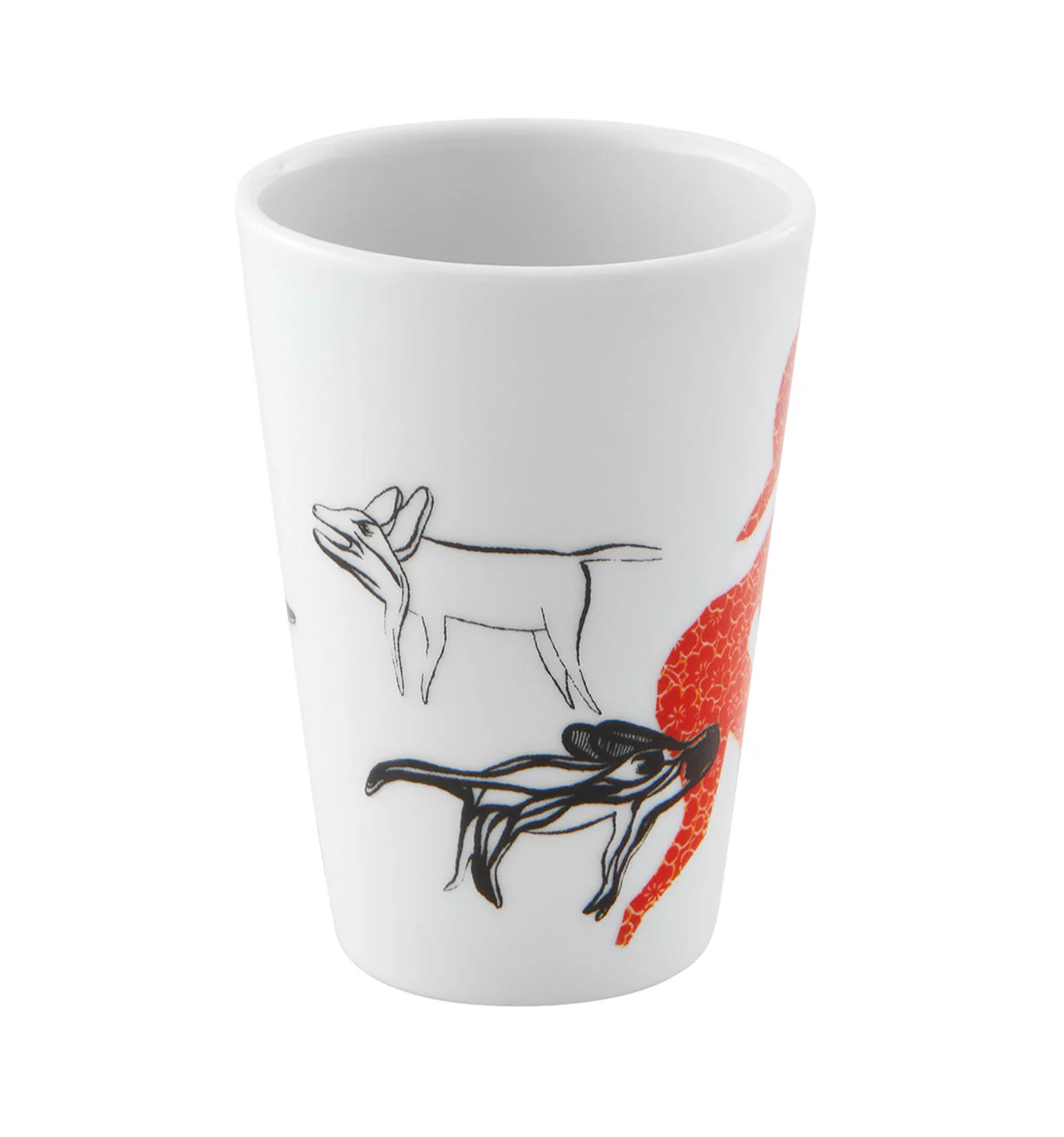 Vista Alegre Escape Goat Espresso cup and saucer XVIII - Image 2