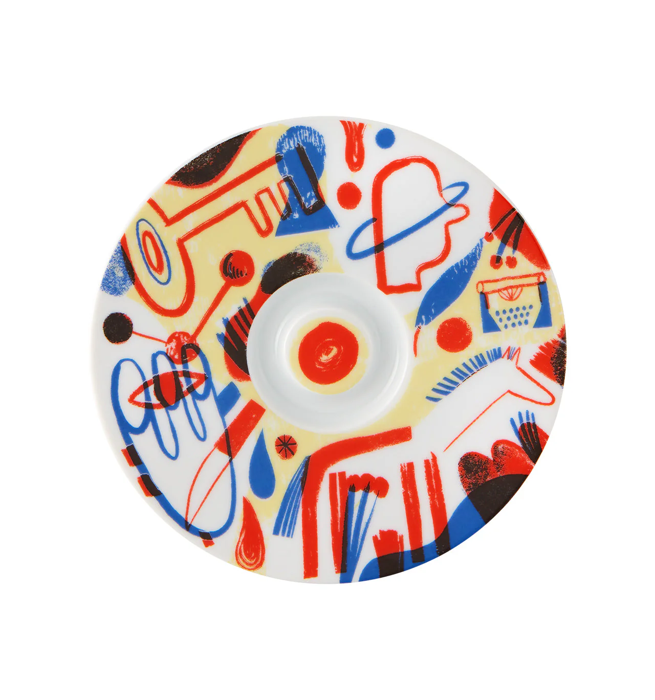 Vista Alegre Escape Goat Espresso cup and saucer XXXII - Image 3