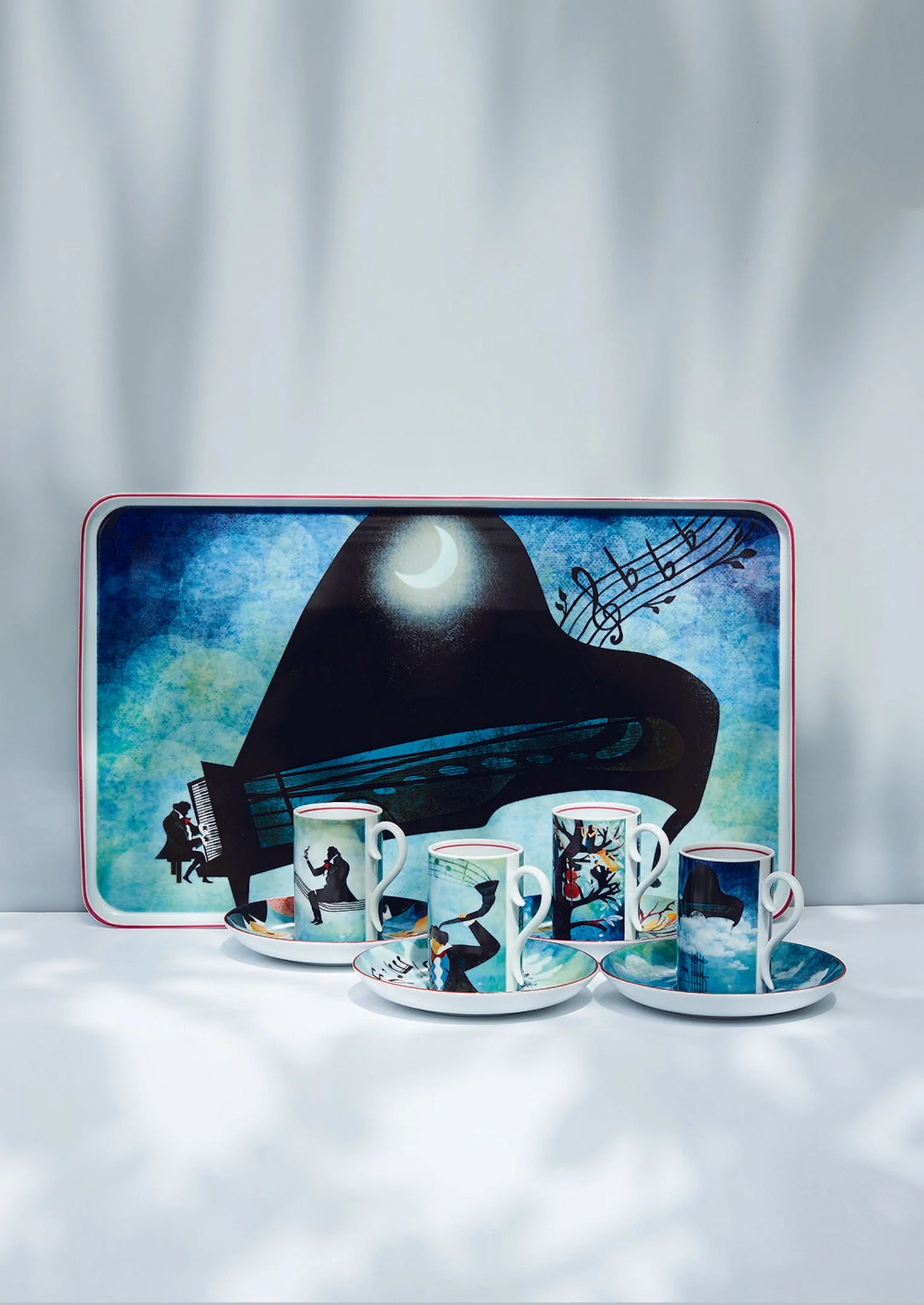 Vista Alegre Fur Beethoven Large Round Box By Fatinha Ramos - Image 3