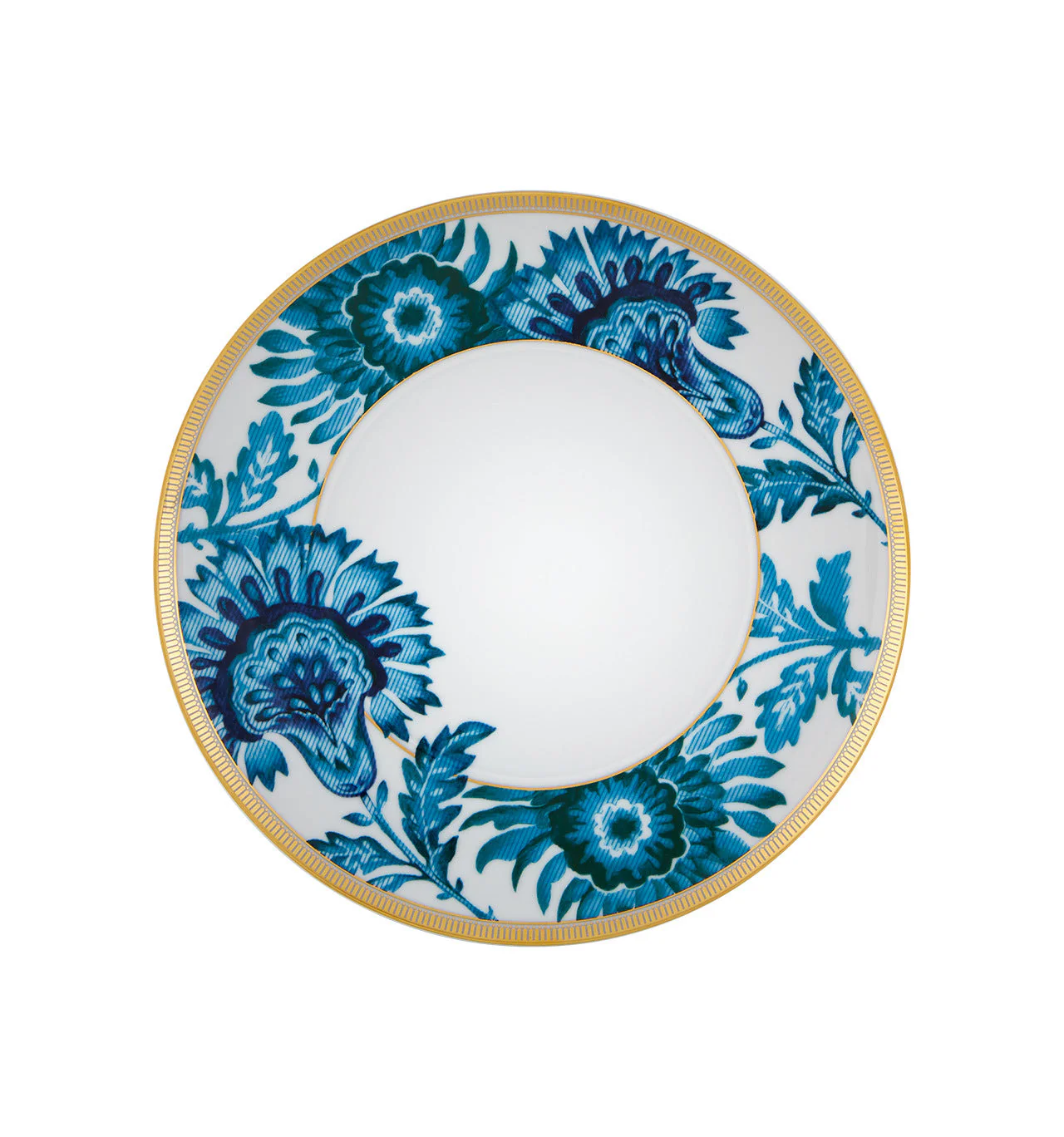 Vista Alegre Gold Exotic Dessert Plate - Image 2